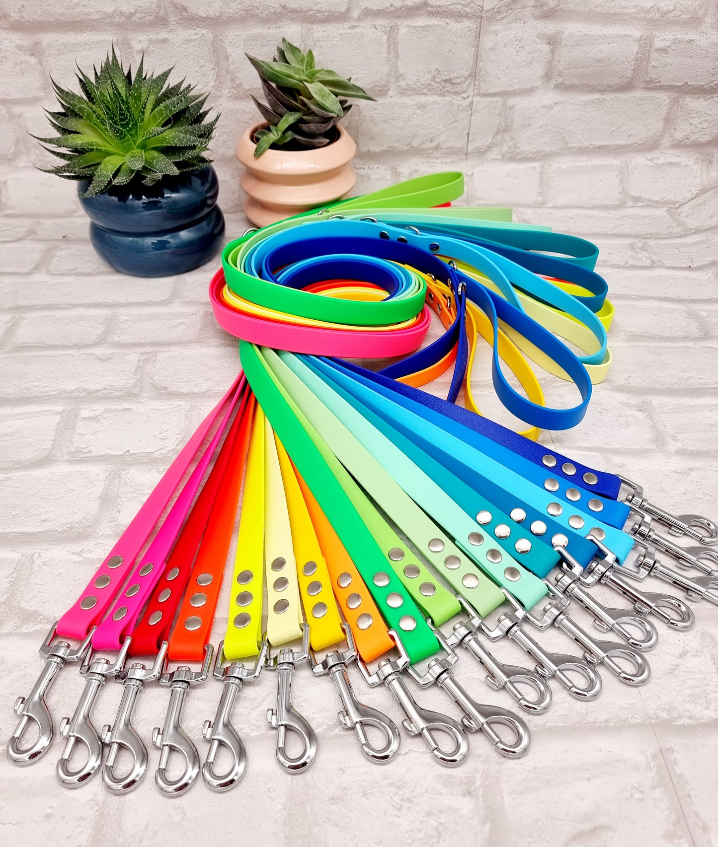 JfP - Waterproof BioThane© Dog Leads (various colours)