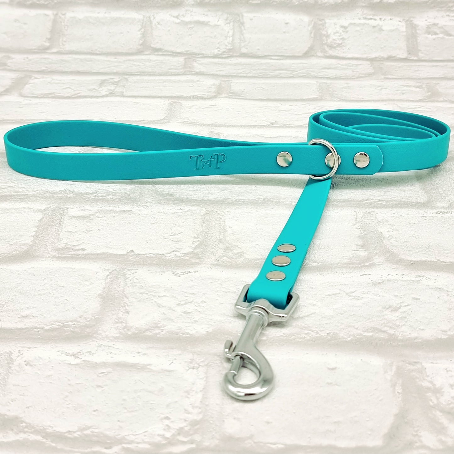 TEAL - Waterproof BioThane© Dog Collar/Lead/Bundle