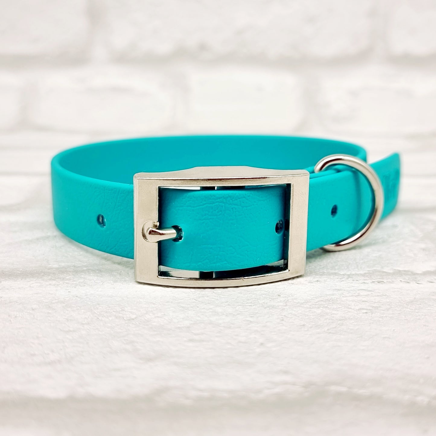 TEAL - Waterproof BioThane© Dog Collar/Lead/Bundle