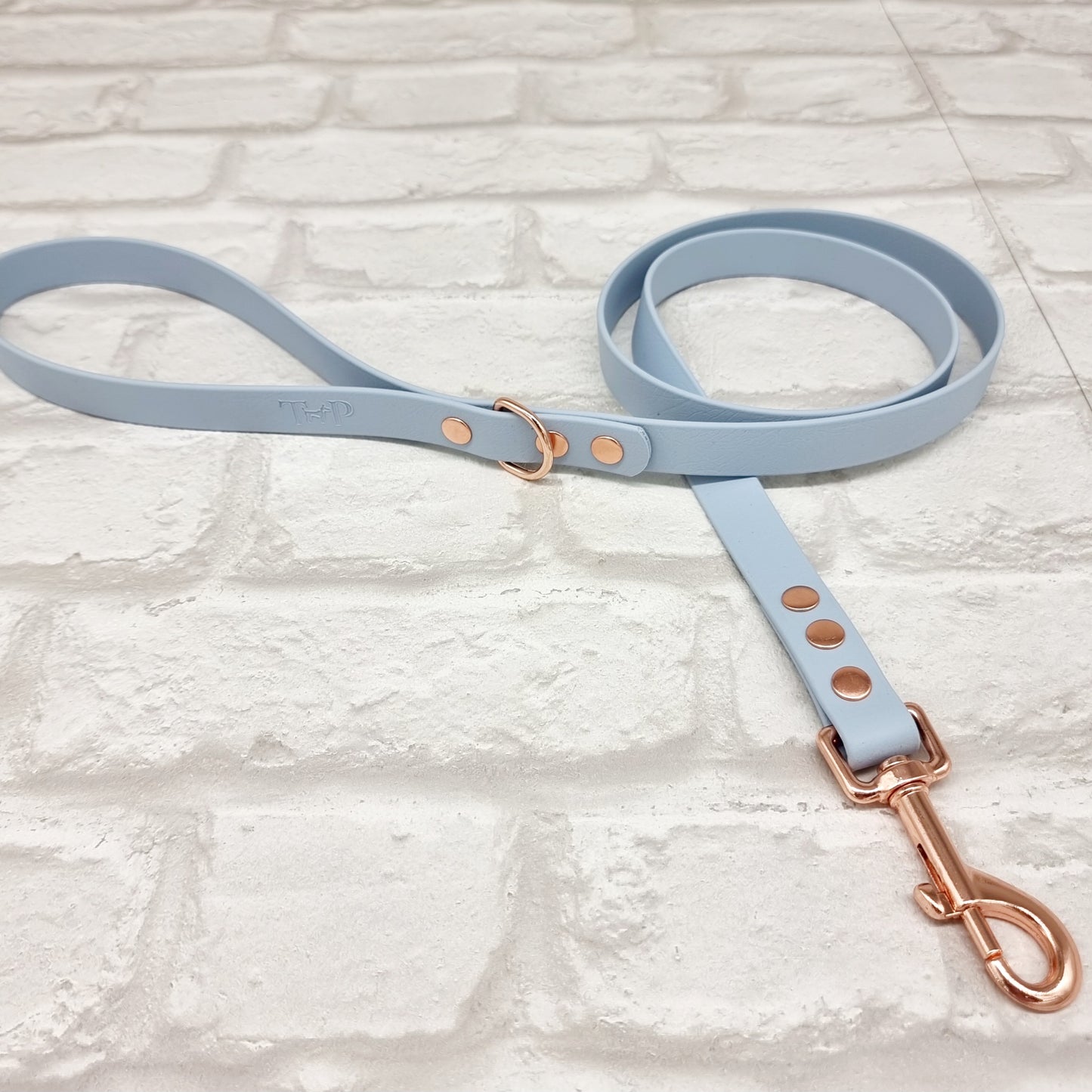 PASTEL BLUE - Waterproof BioThane© Dog Collar / Dog Lead