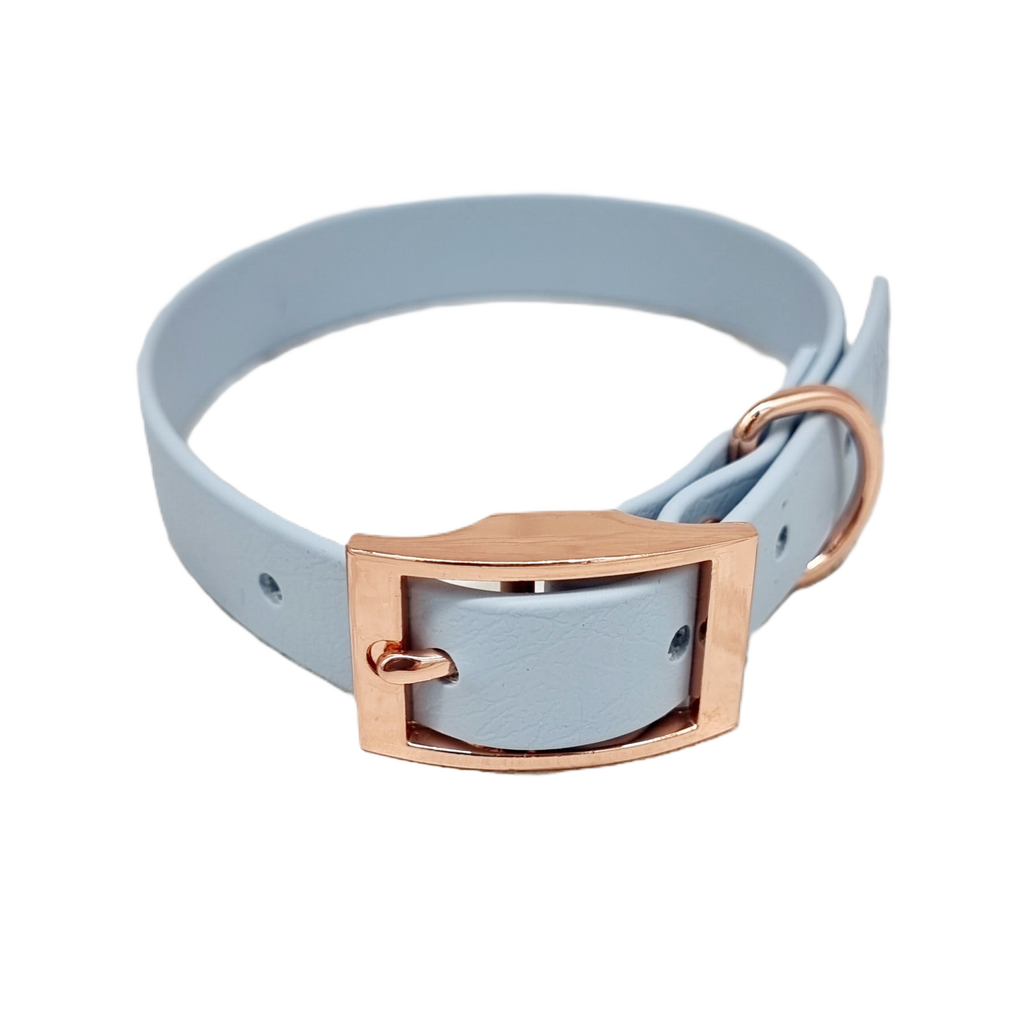 JFP PAF - PASTEL BLUE Waterproof BioThane© Dog Collar and Lead