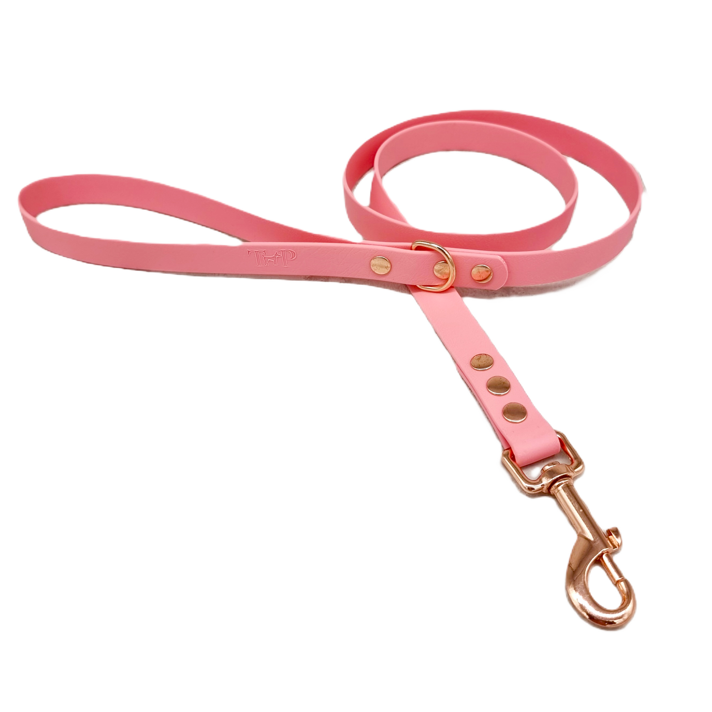 BABY PINK - Waterproof BioThane© Dog Collar & Lead