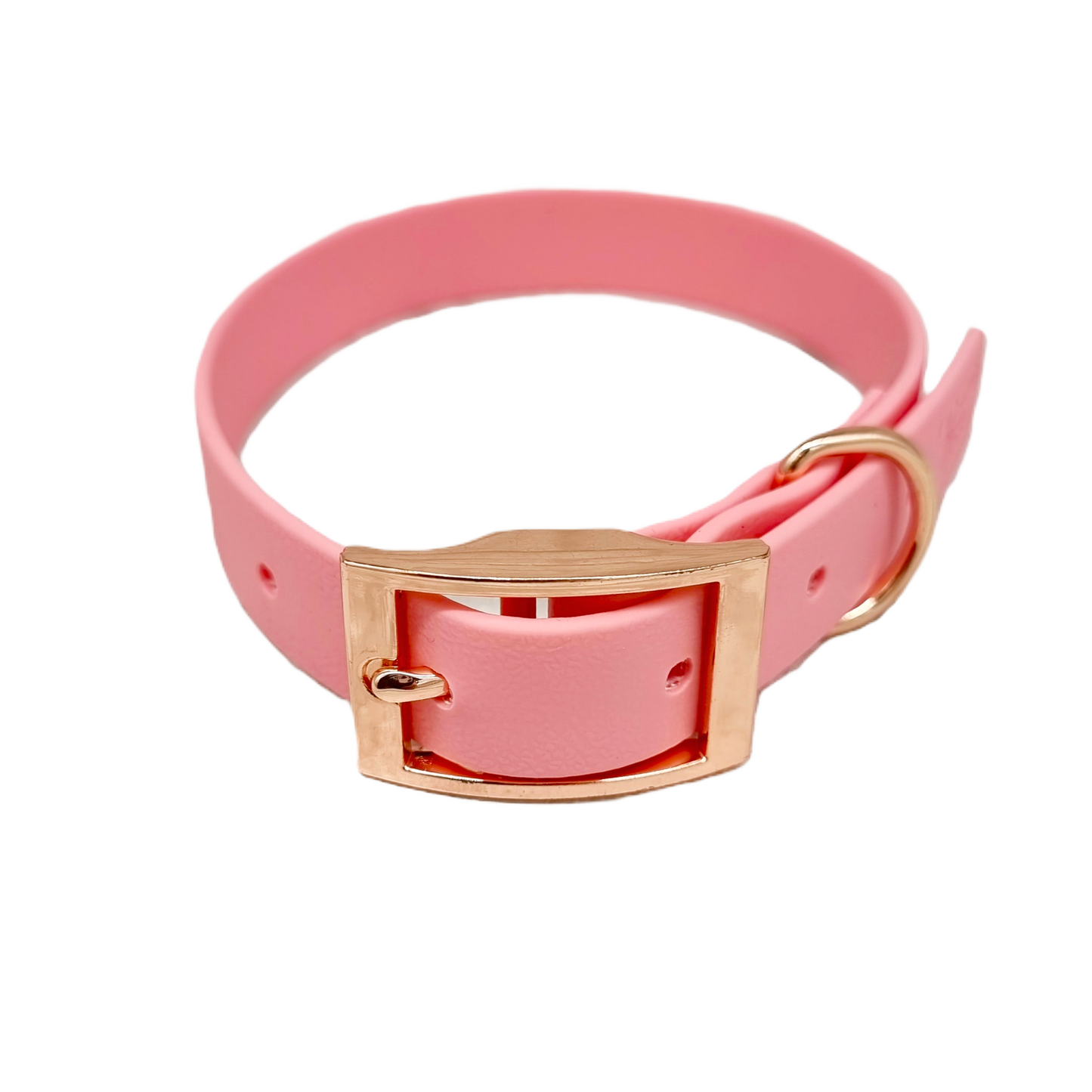 BABY PINK - Waterproof BioThane© Dog Collar & Lead