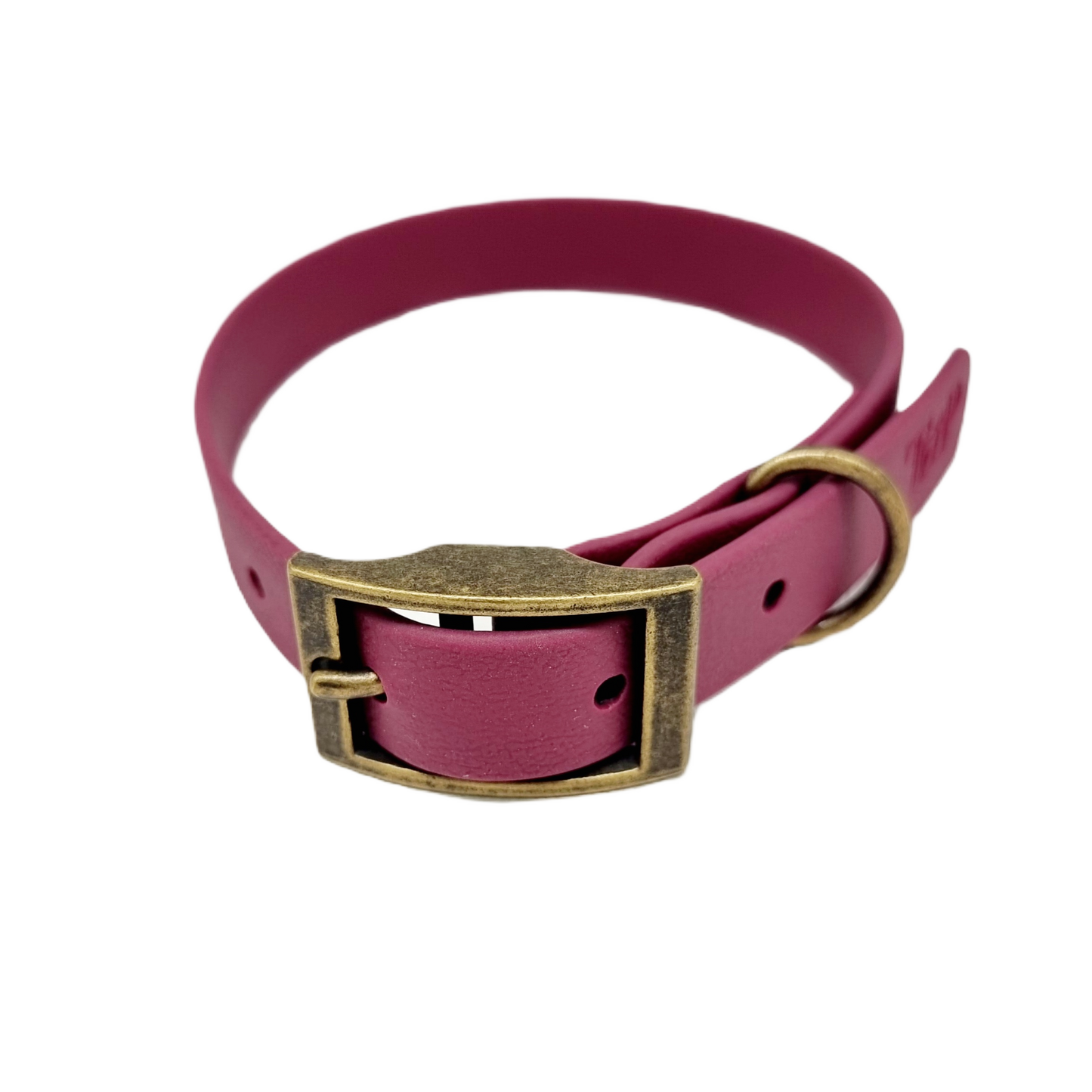 BURGUNDY - Waterproof BioThane© Dog Collar & Lead