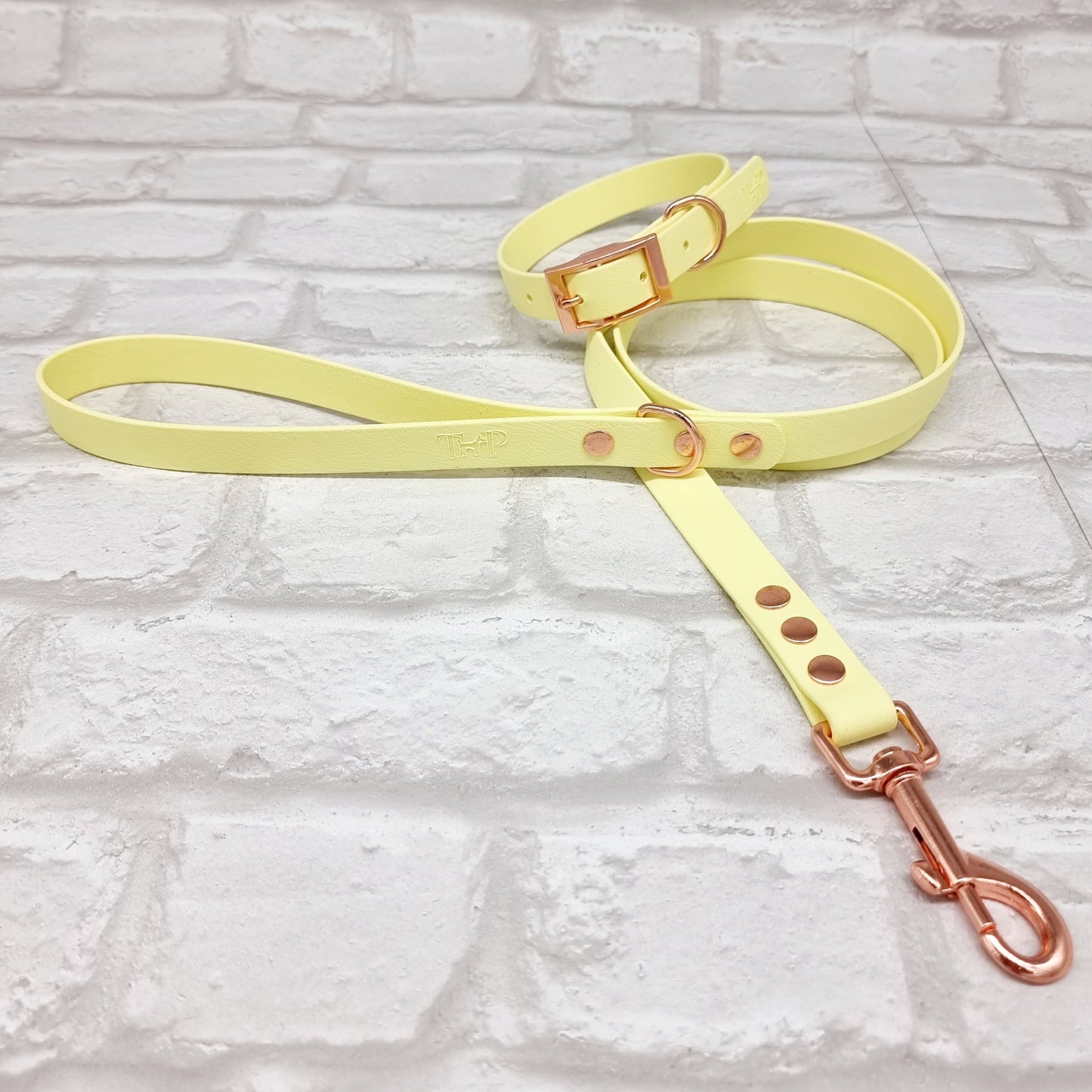 LEMON - Waterproof BioThane© Dog Collar/Lead/Bundle