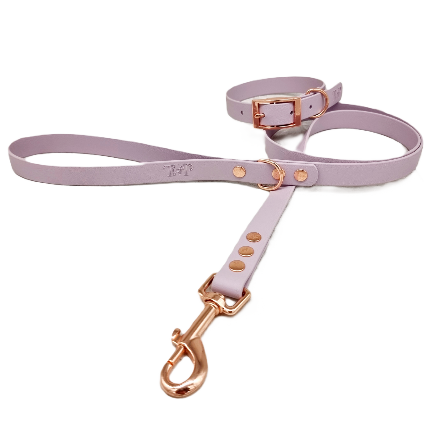 JFP PAF - LILAC Waterproof BioThane© Dog Collar and Lead