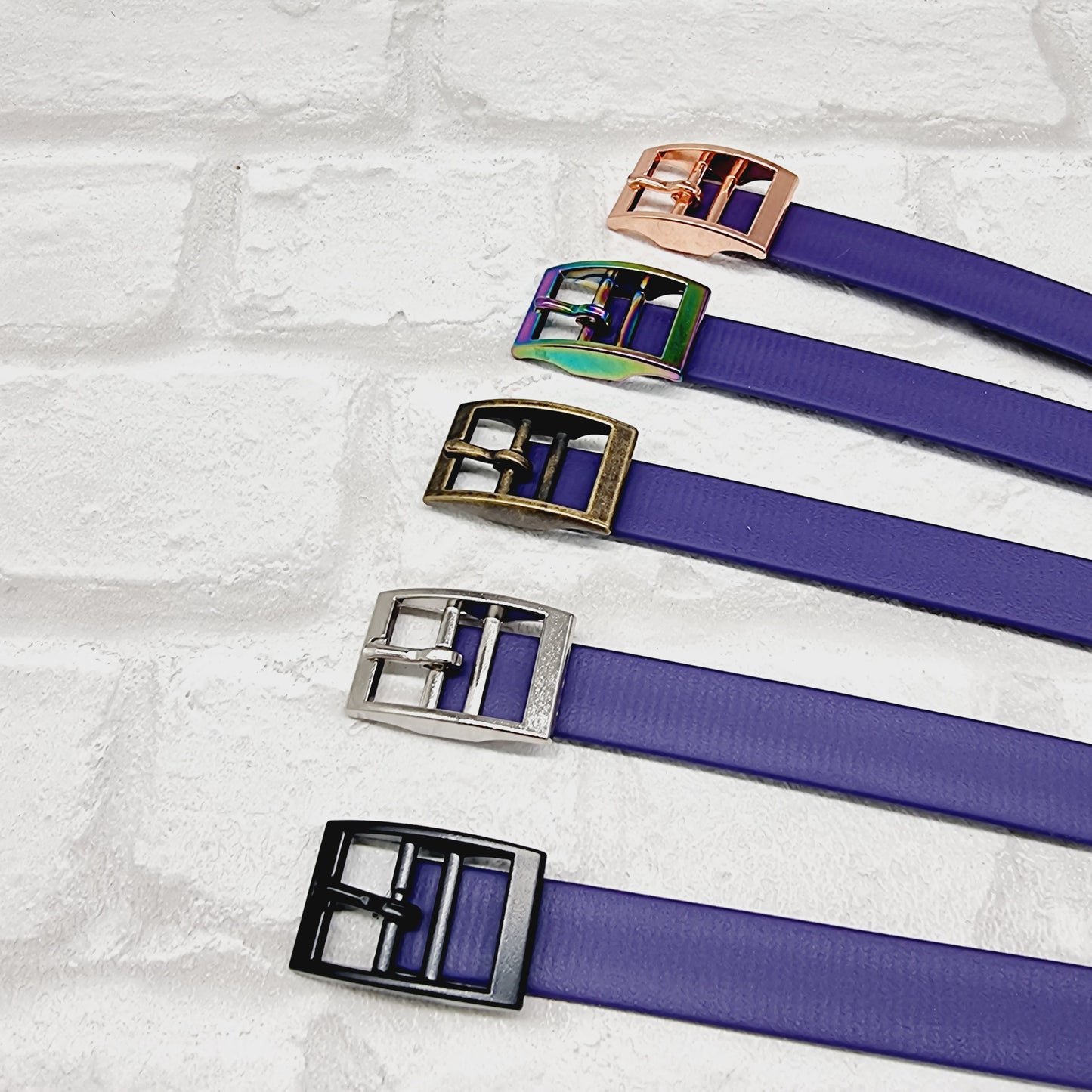 Purple Waterproof BioThane© Dog Lead