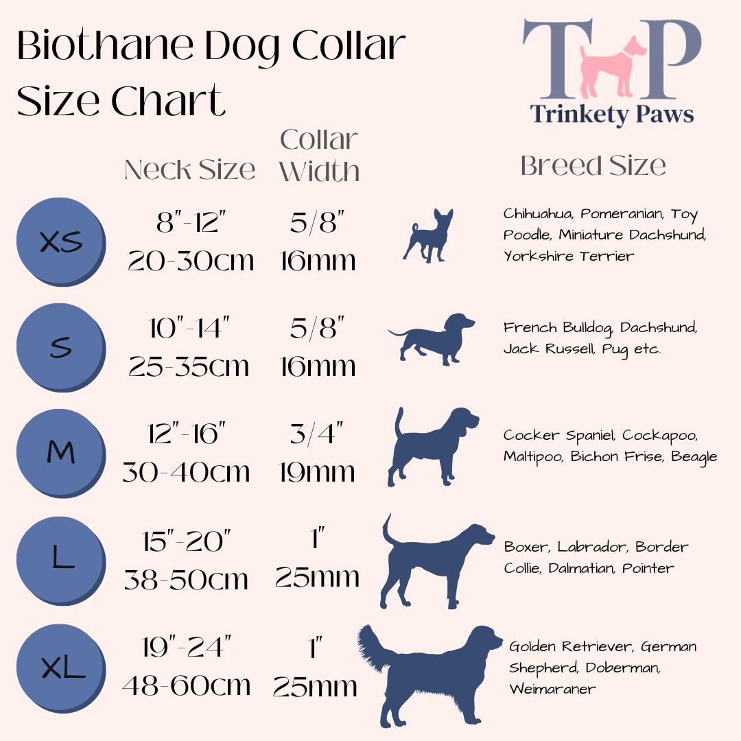 Wildflower Meadow – Waterproof BioThane® wide-fit Martingale Dog Collar