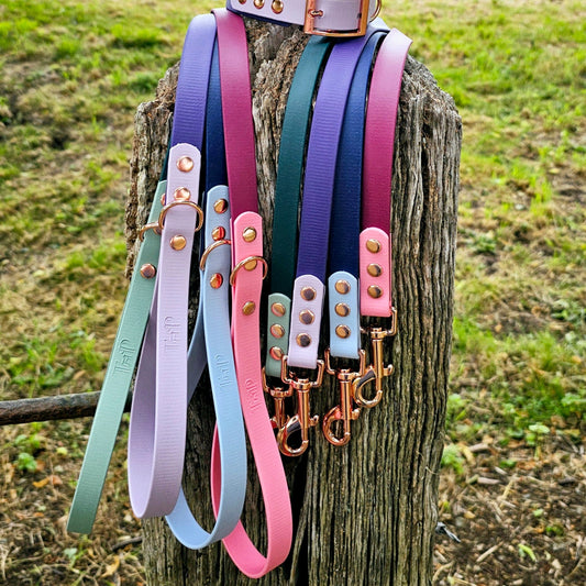 BioThane® waterproof two-coloured Dog Lead - Design Your Own