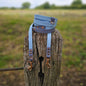 Pastel Blue & Grey - BioThane® waterproof Handsfree Dog Training Lead / Multiway Dog Lead