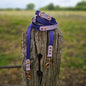 Purple & Lilac - BioThane® waterproof Handsfree Dog Training Lead / Multiway Dog Lead