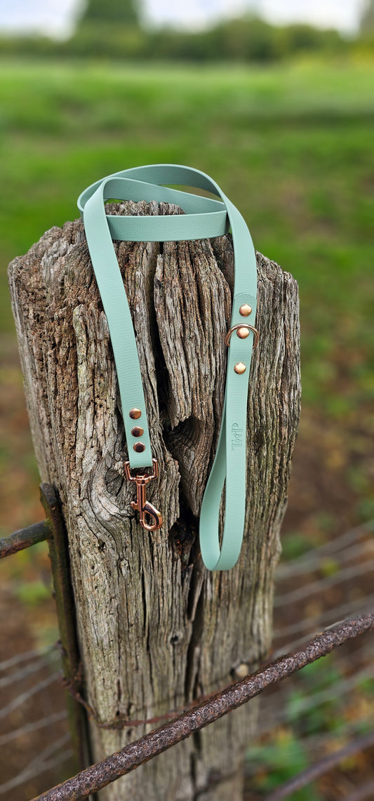 Sage Waterproof BioThane© Dog Lead