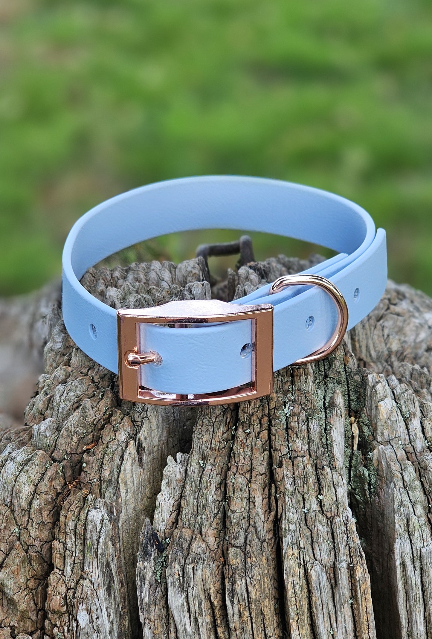 Pastel Blue - Waterproof BioThane© Dog Collar