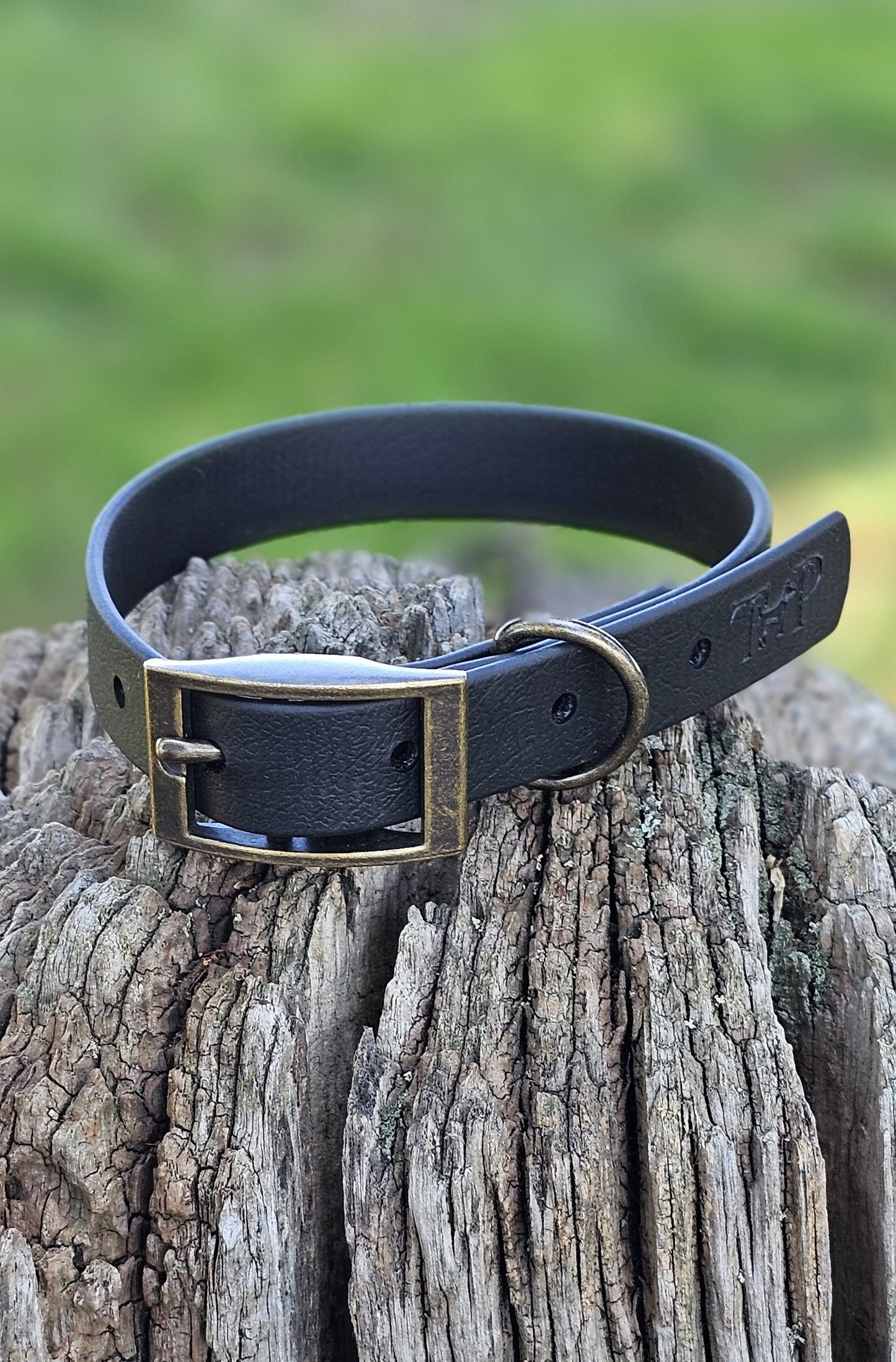 Black - Waterproof BioThane© Dog Collar