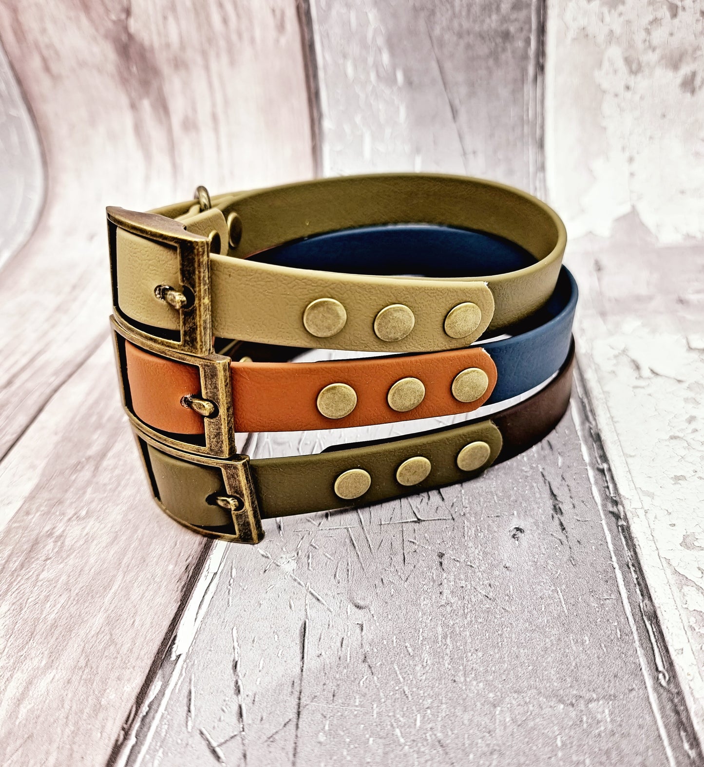 BioThane© waterproof two-coloured Collars - Design Your Own