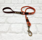 RUST & DARK BROWN - Premium Rope & BioThane® Dog Collar/Lead/Bundles