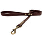 JfP - DARK BROWN - Waterproof BioThane© Dog Collar and Lead