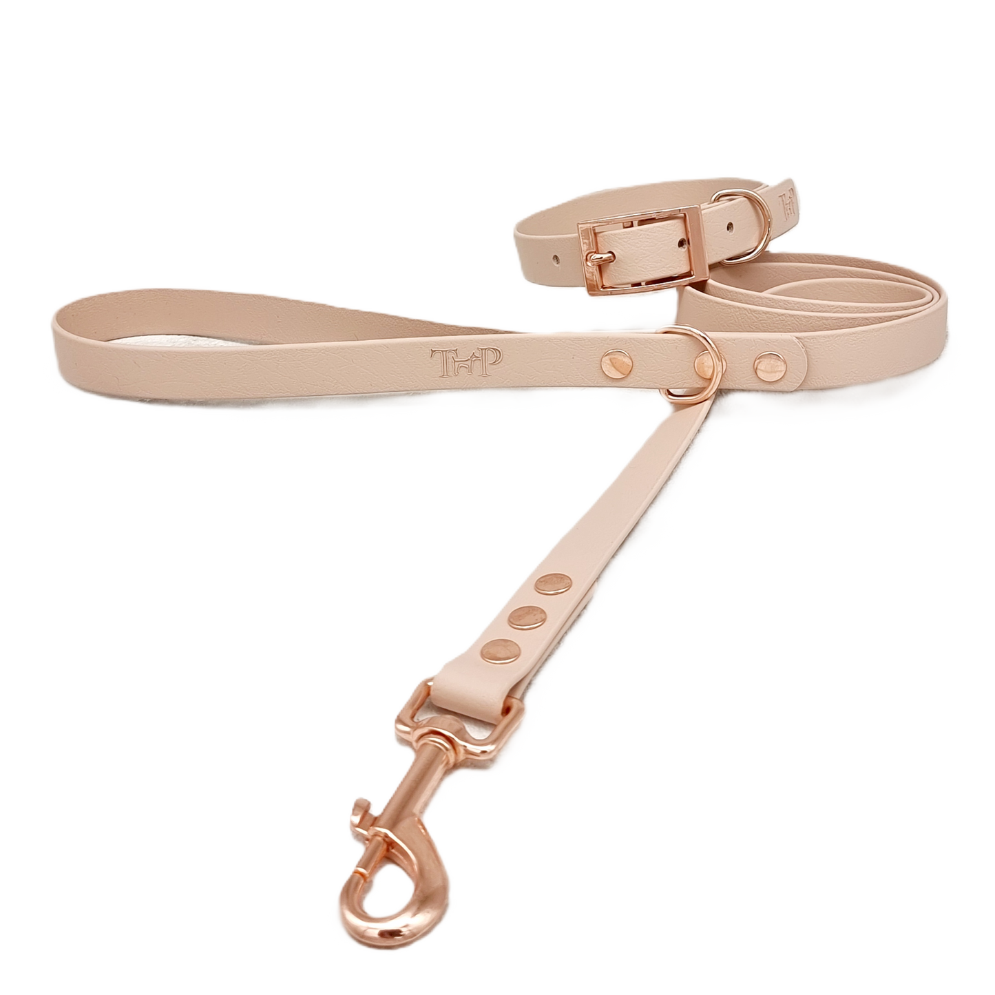 Powder Pearl Waterproof BioThane© Dog Collar