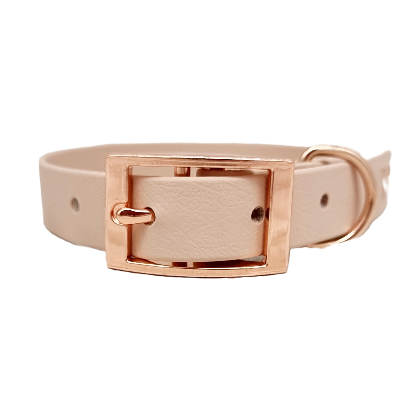 Powder Pearl Waterproof BioThane© Dog Collar
