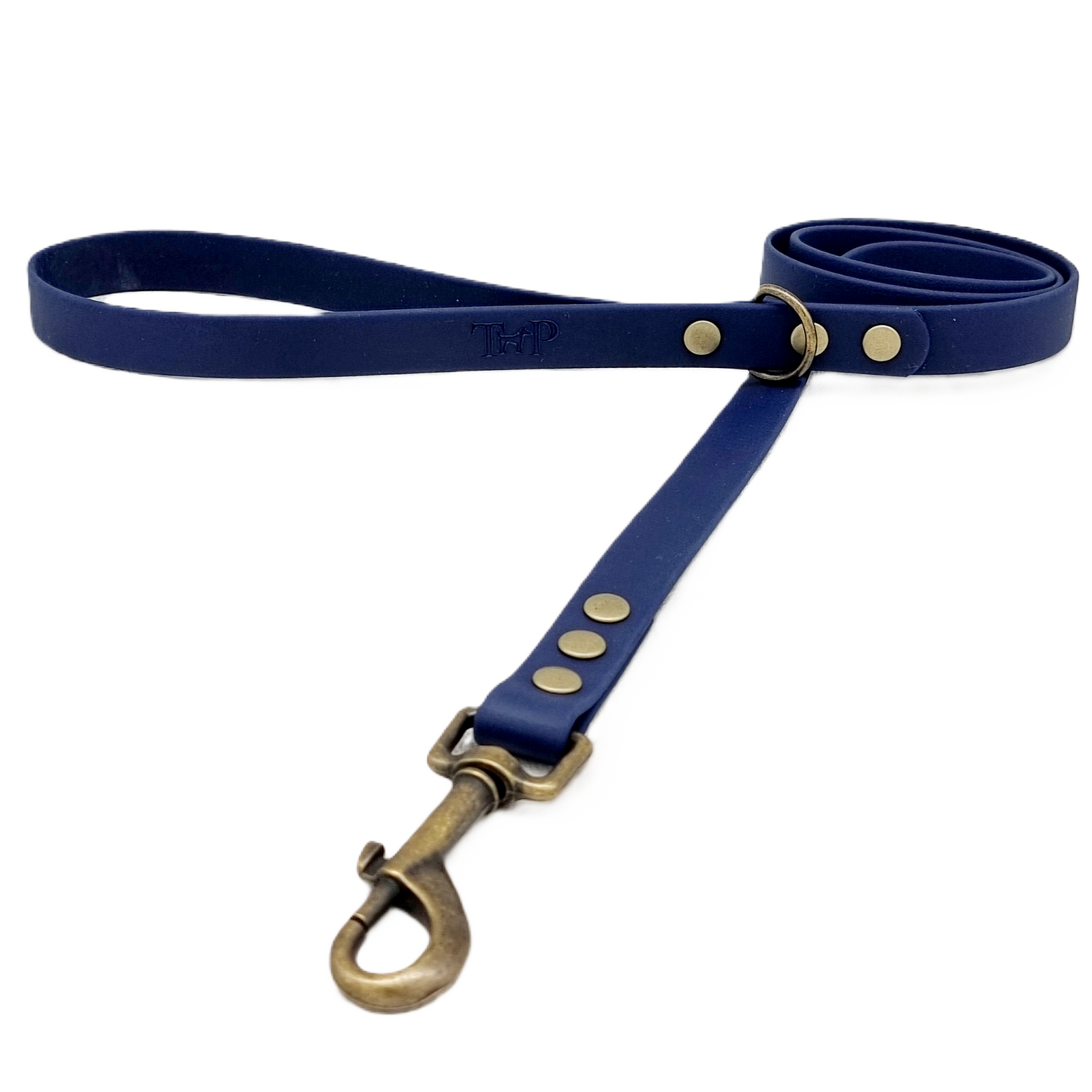 Navy Waterproof BioThane© Dog Lead