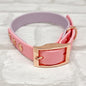 JfP PAF - LILAC / BABY PINK - Waterproof BioThane© 2-coloured Dog Collar & Lead
