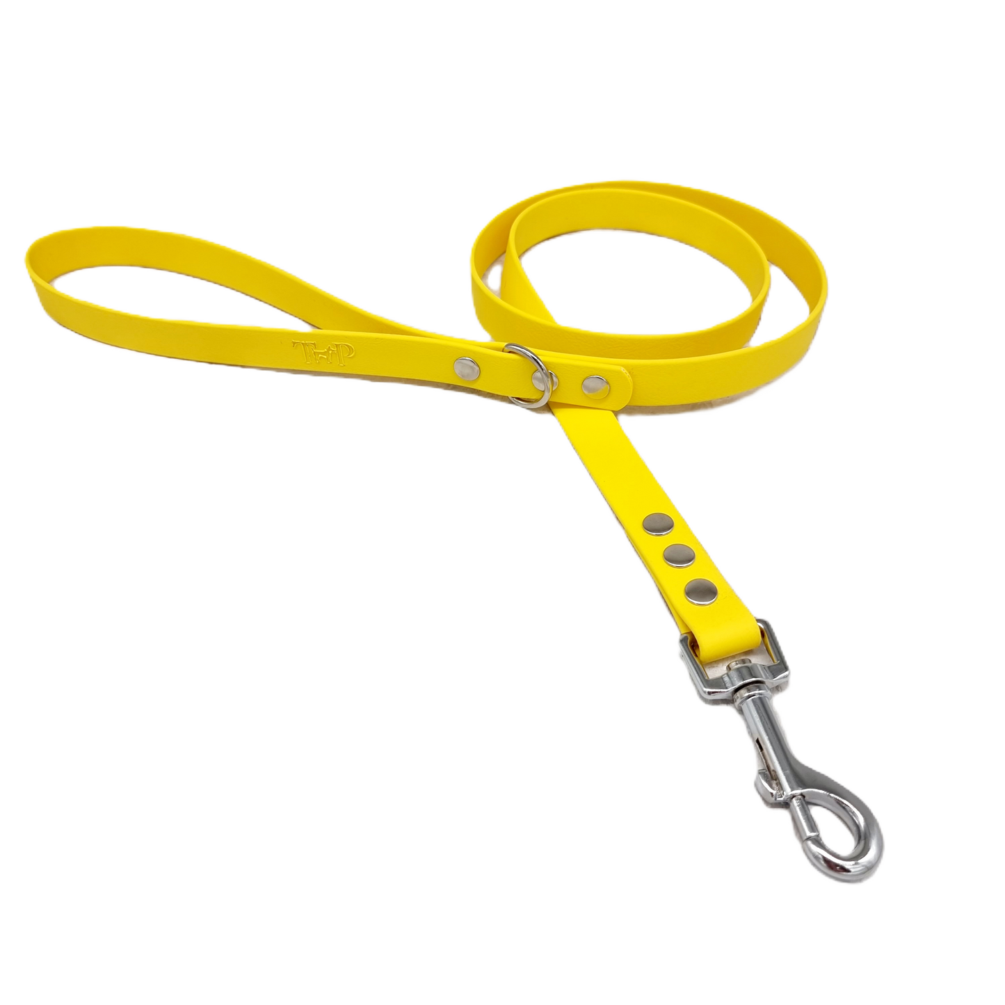 Yellow Waterproof BioThane© Dog Lead