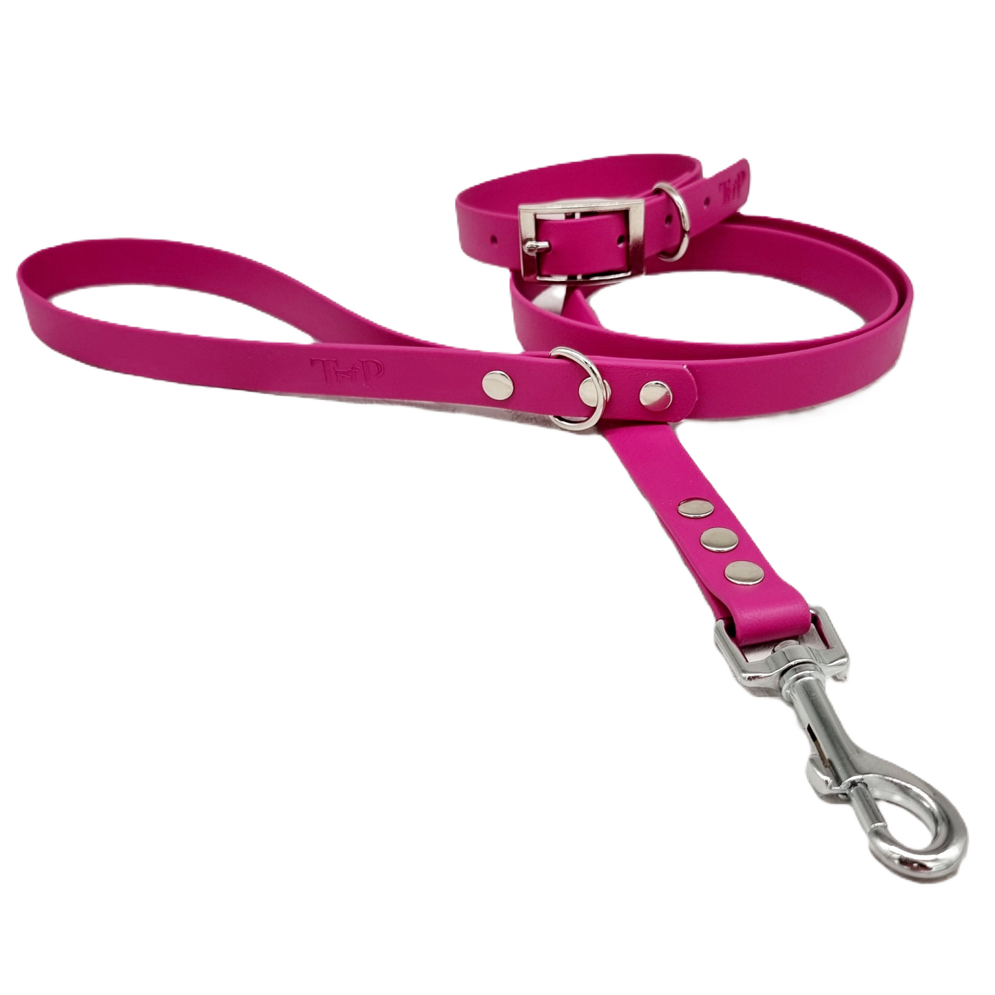 Magenta Waterproof BioThane© Dog Collar