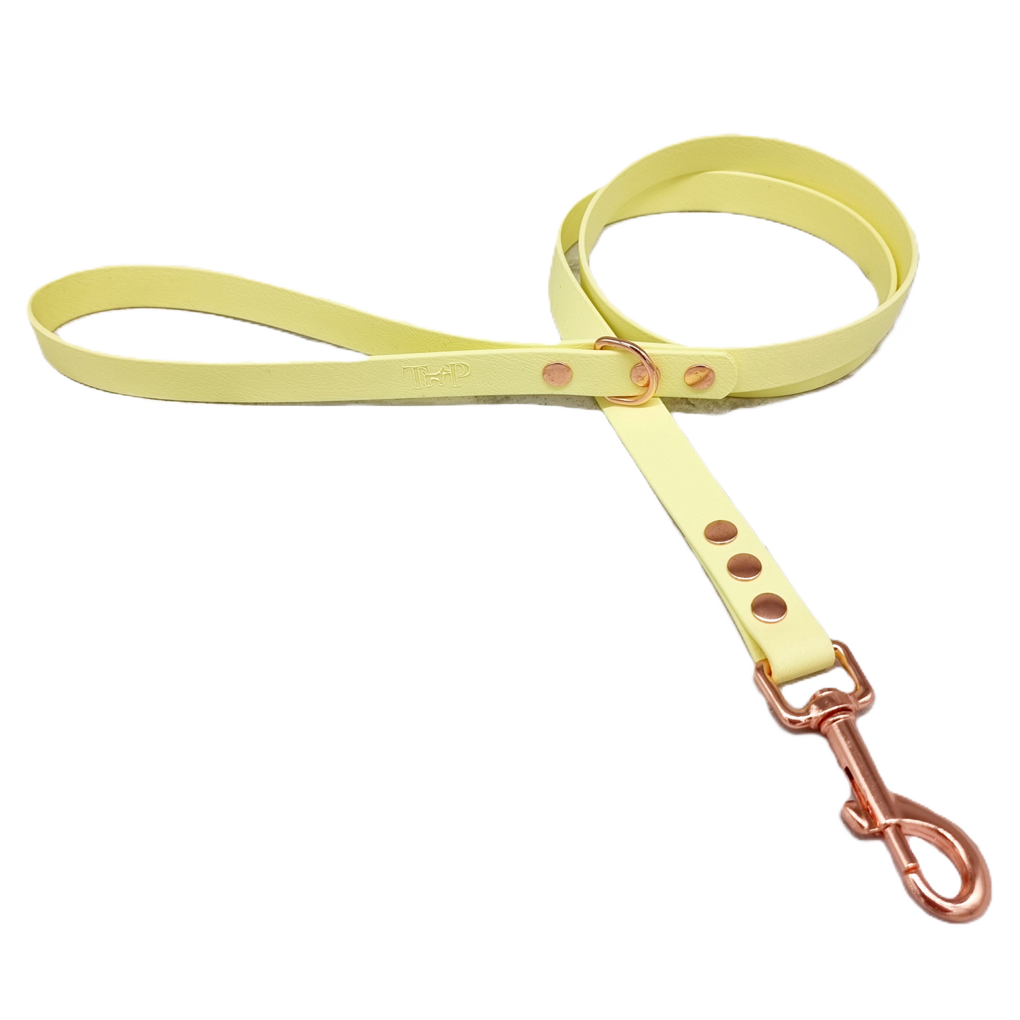 Lemon Waterproof BioThane© Dog Lead