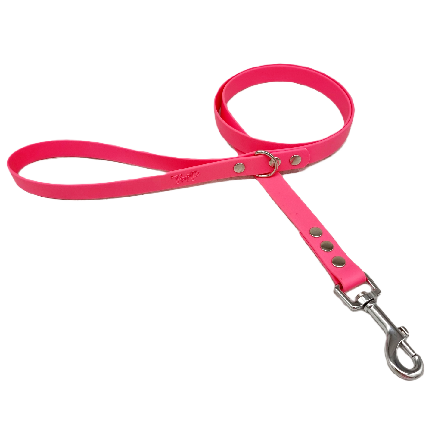 Neon Pink Waterproof BioThane© Dog Lead