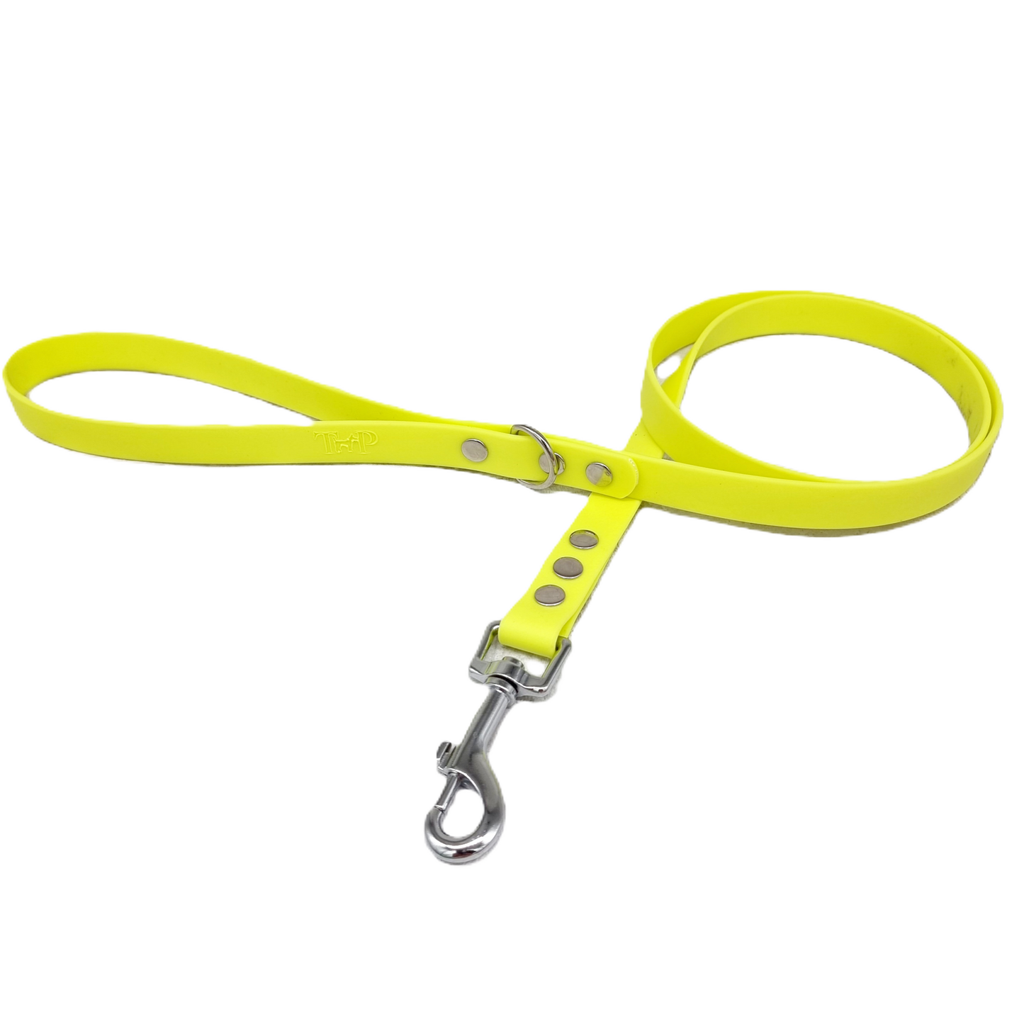 Neon Yellow Waterproof BioThane© Dog Lead