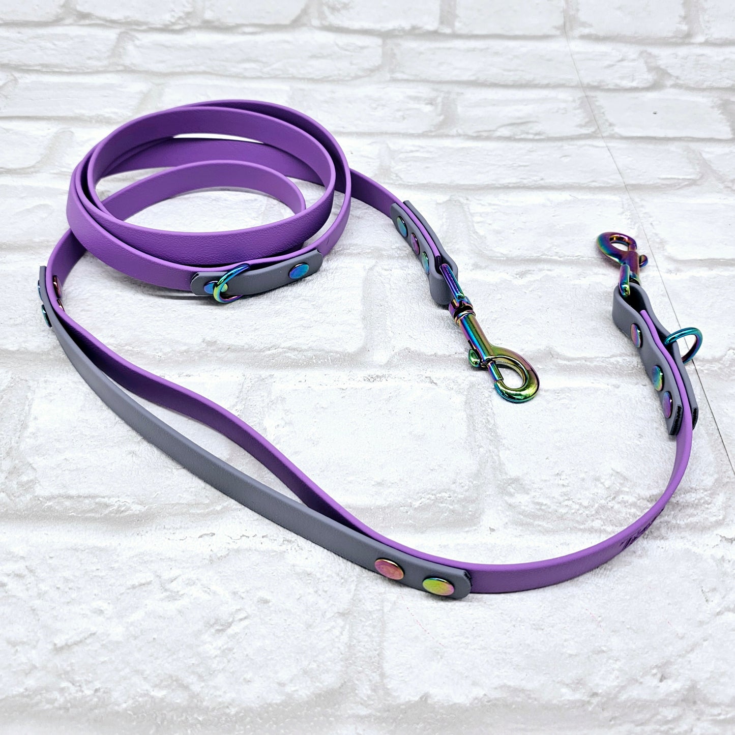 Design Your Own - BioThane® waterproof Handsfree Dog Training Lead / Multiway Dog Lead