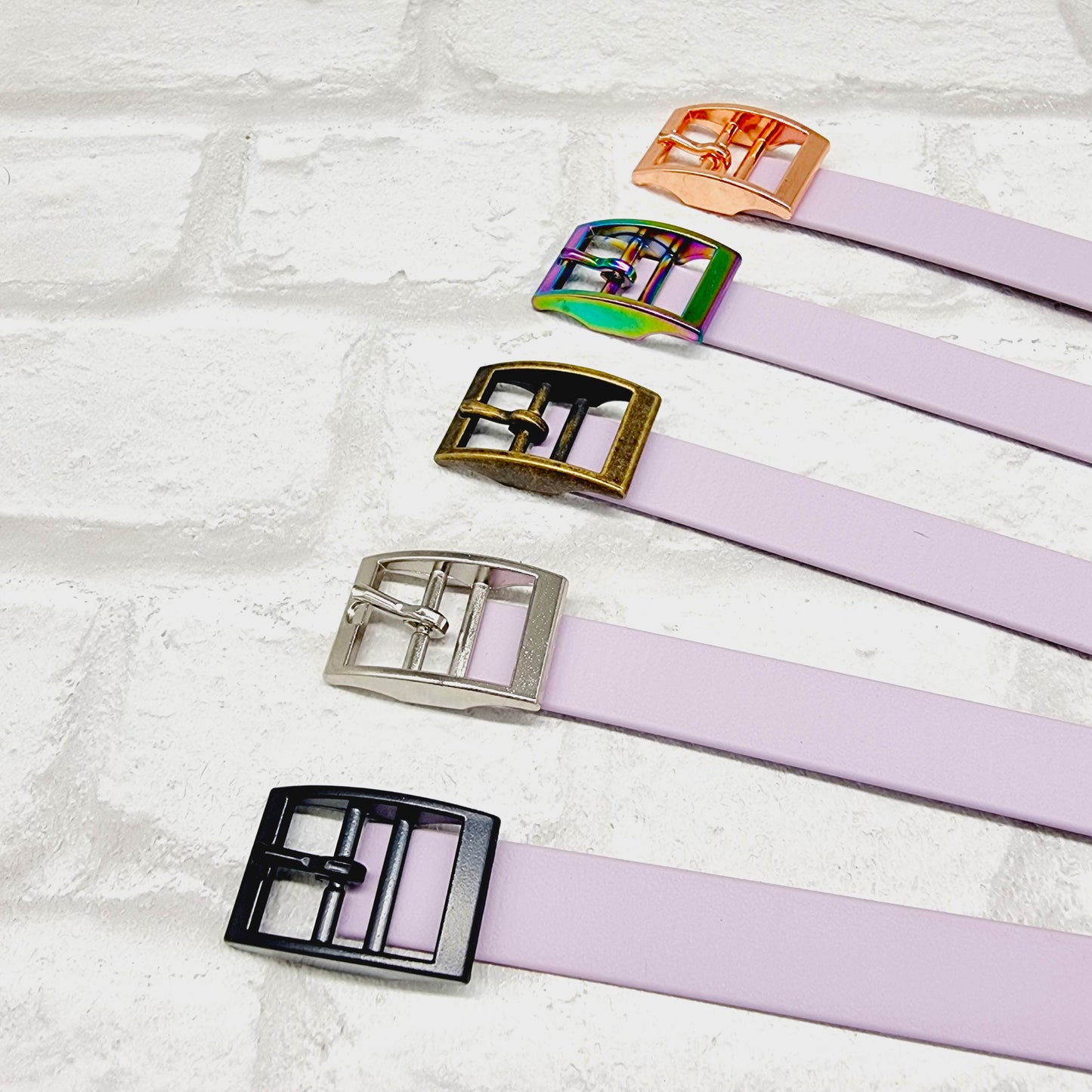 Lilac Waterproof BioThane© Dog Collar