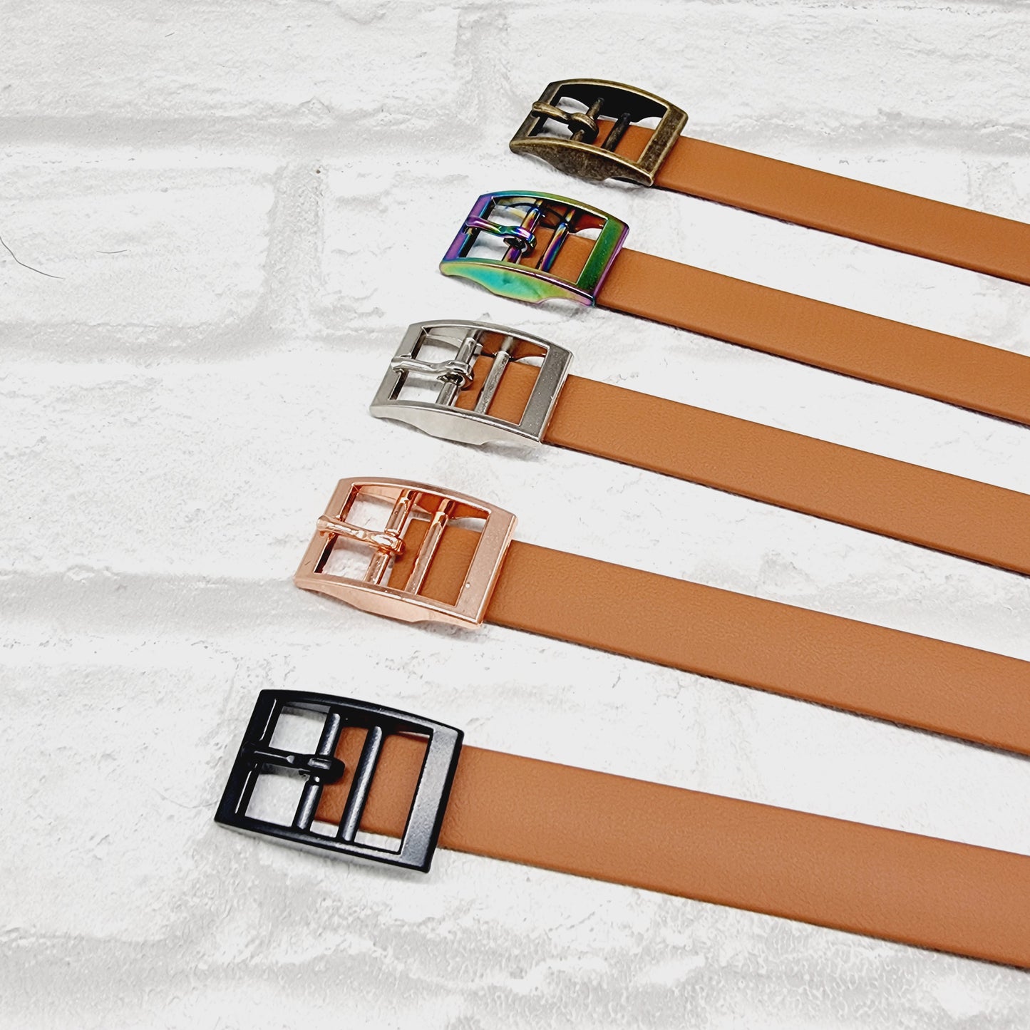 Tan - Waterproof BioThane© Dog Collar