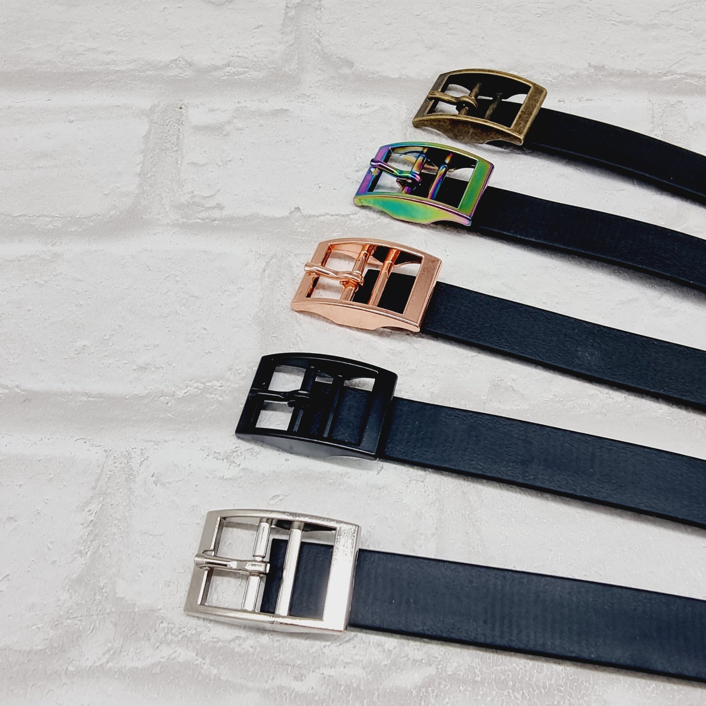 Black Waterproof BioThane© Dog Collar