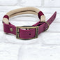 JfP - SAND & BURGUNDY - Rope & BioThane® Dog Collar & Lead