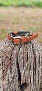 MILITARY GREEN & LIGHT BROWN - Premium Rope & BioThane® Dog Collar/Lead/Bundles