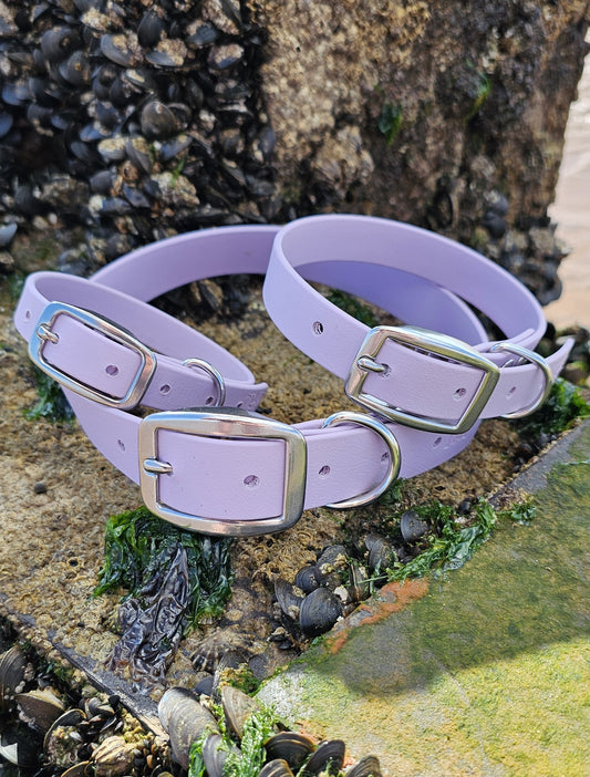 Lilac - Waterproof BioThane© Dog Collar