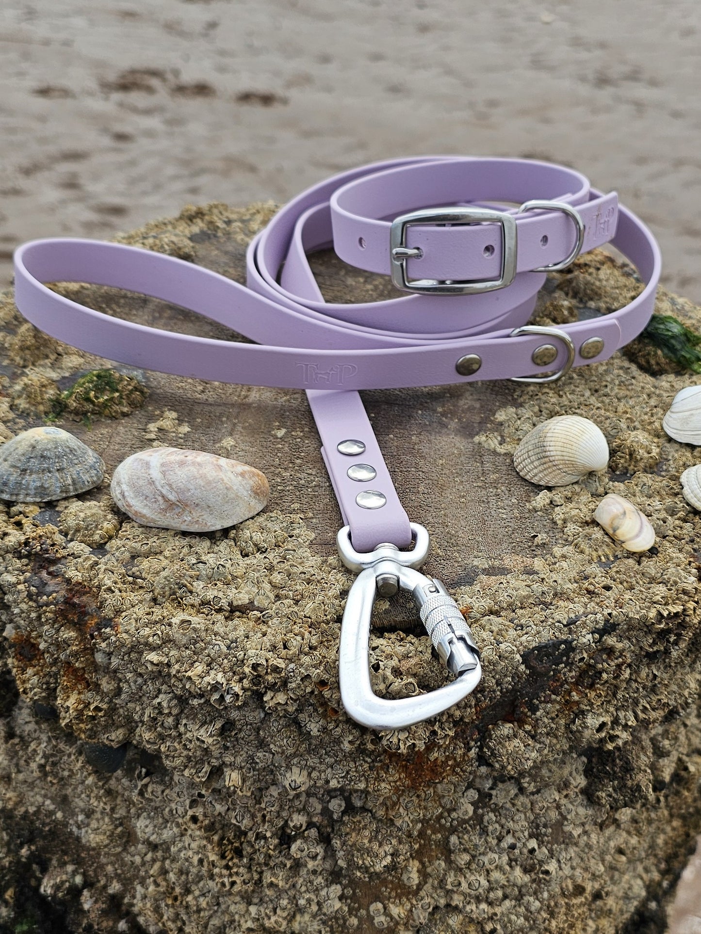 Lilac Waterproof BioThane© Dog Lead