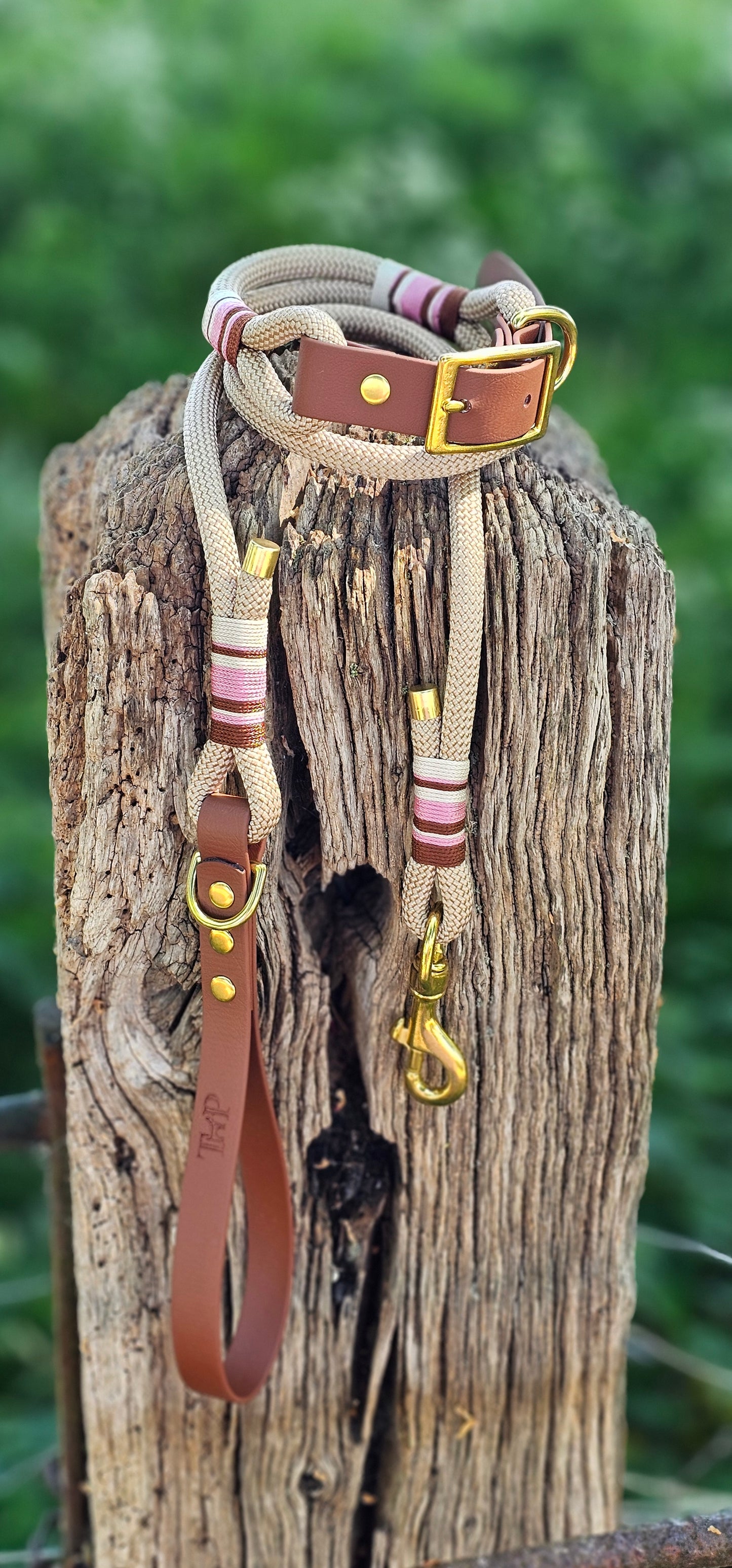 DESIGN YOUR OWN - Premium Rope Collar & Lead Bundle