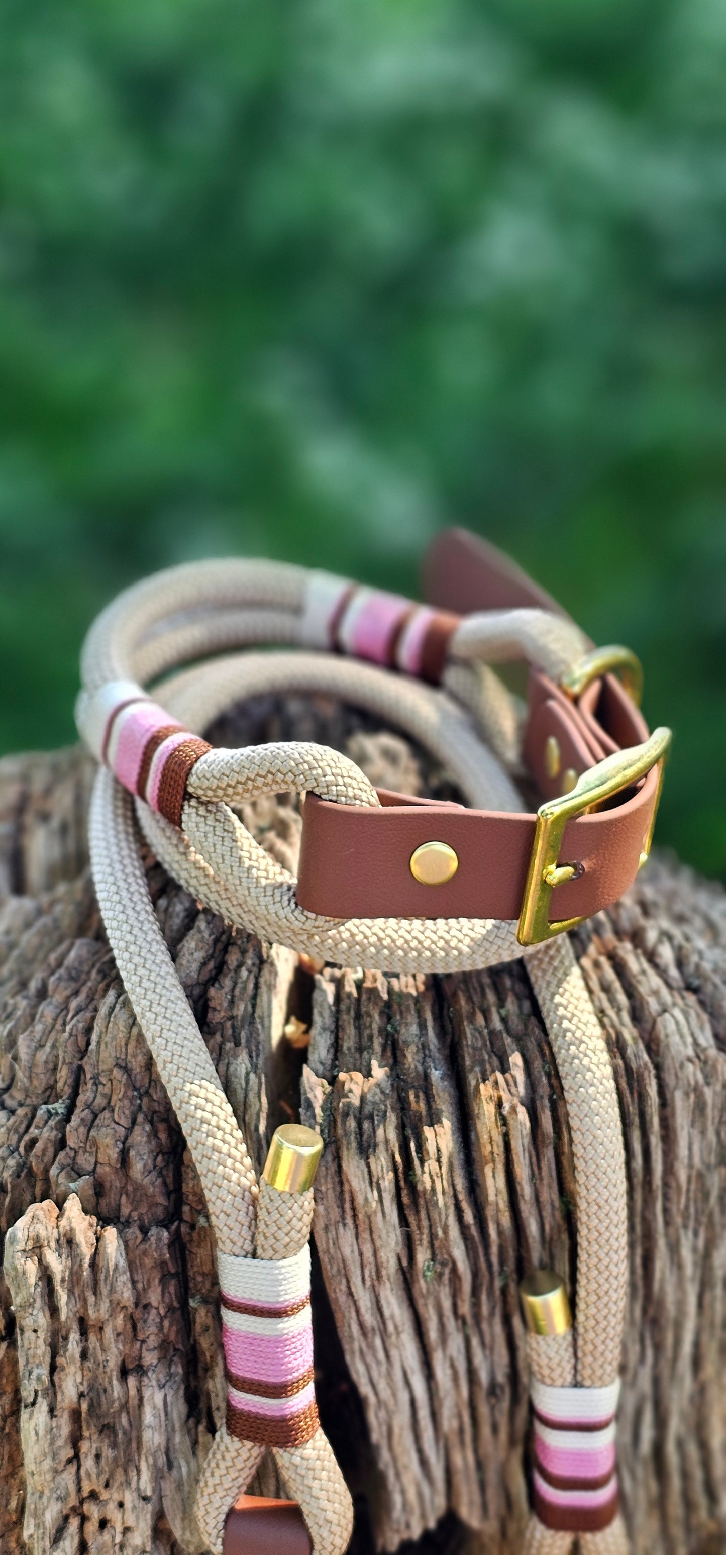 DESIGN YOUR OWN - Premium Rope Collar & Lead Bundle