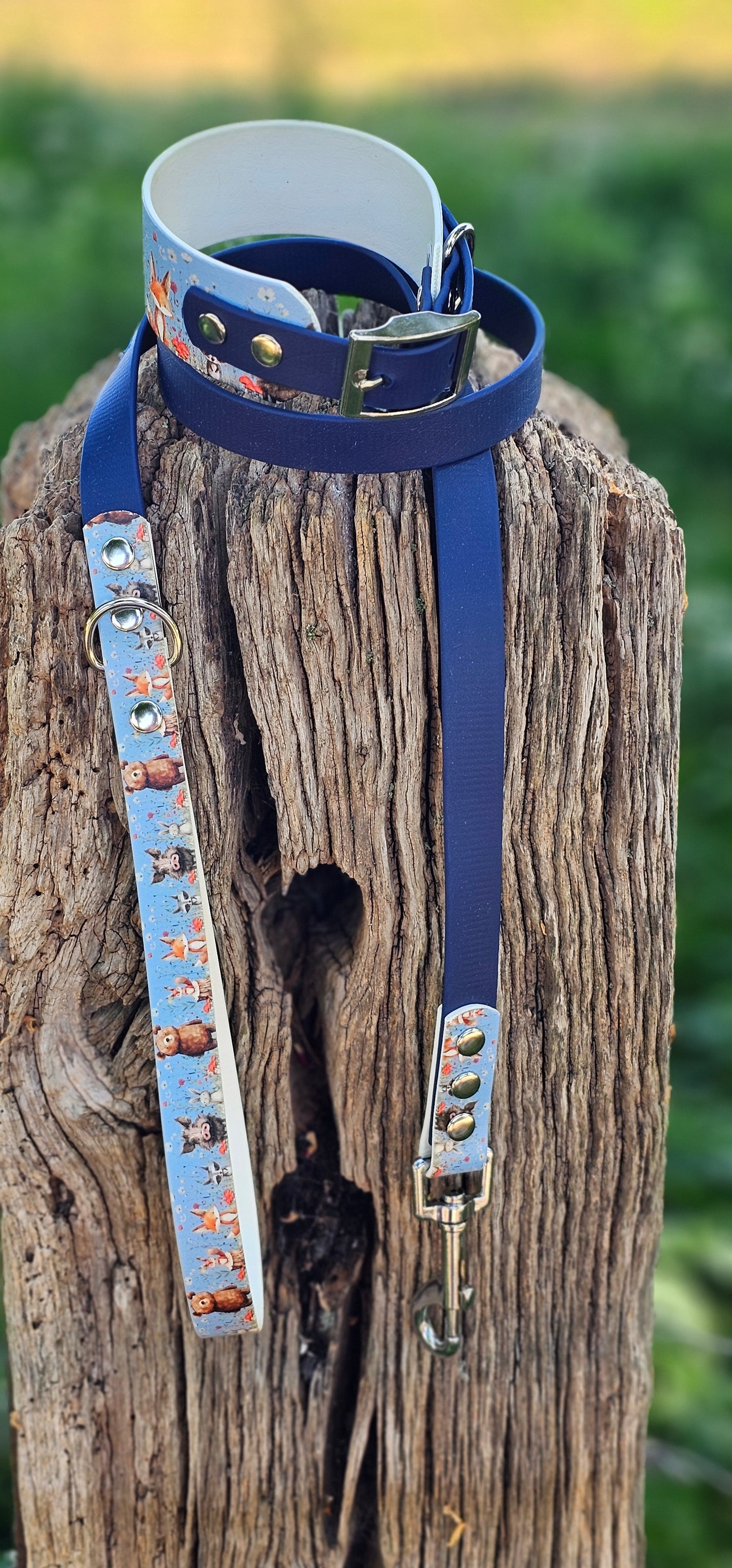 Forest Friends – Waterproof BioThane® Sighthound Collar