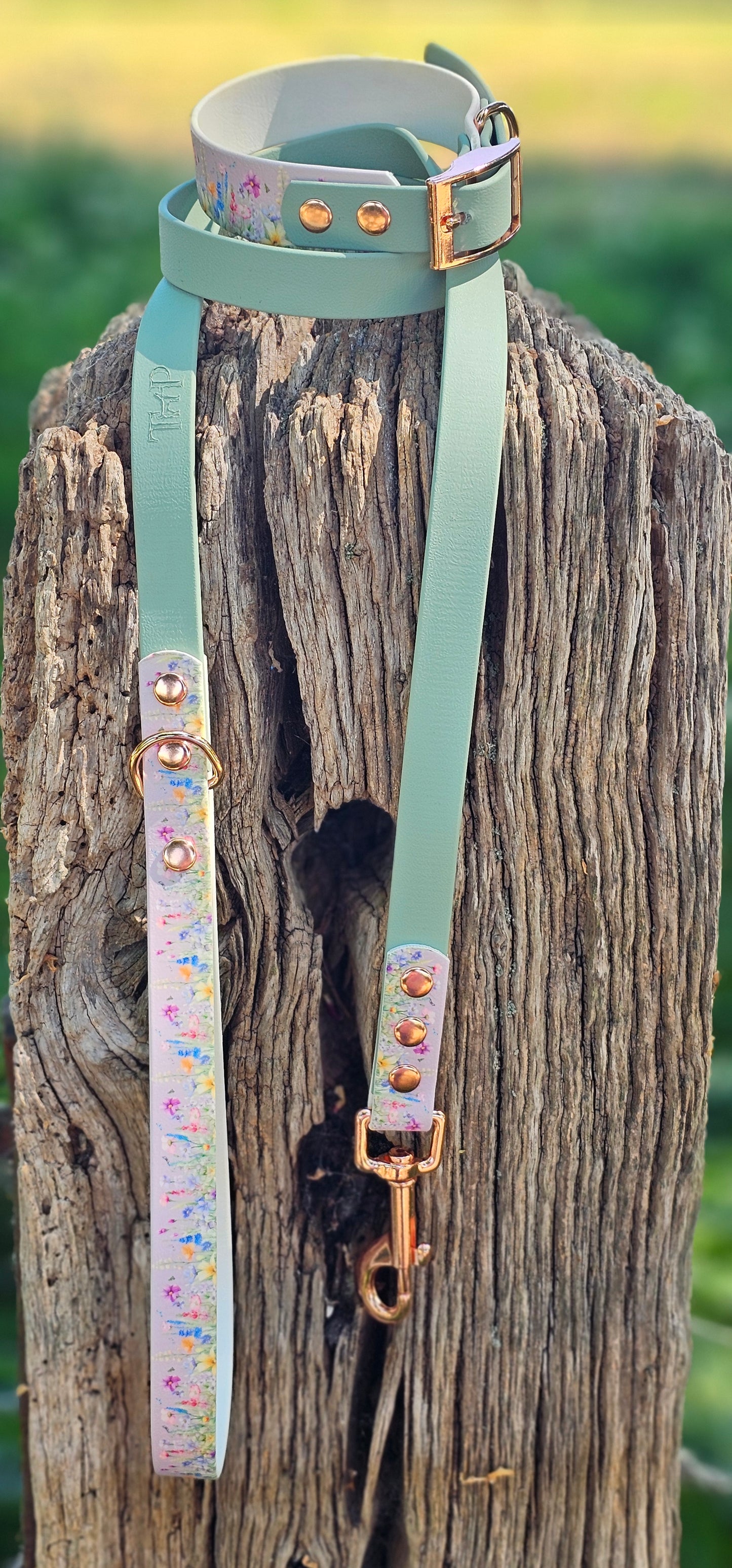 Wildflower Meadow – Waterproof BioThane® Dog Collar