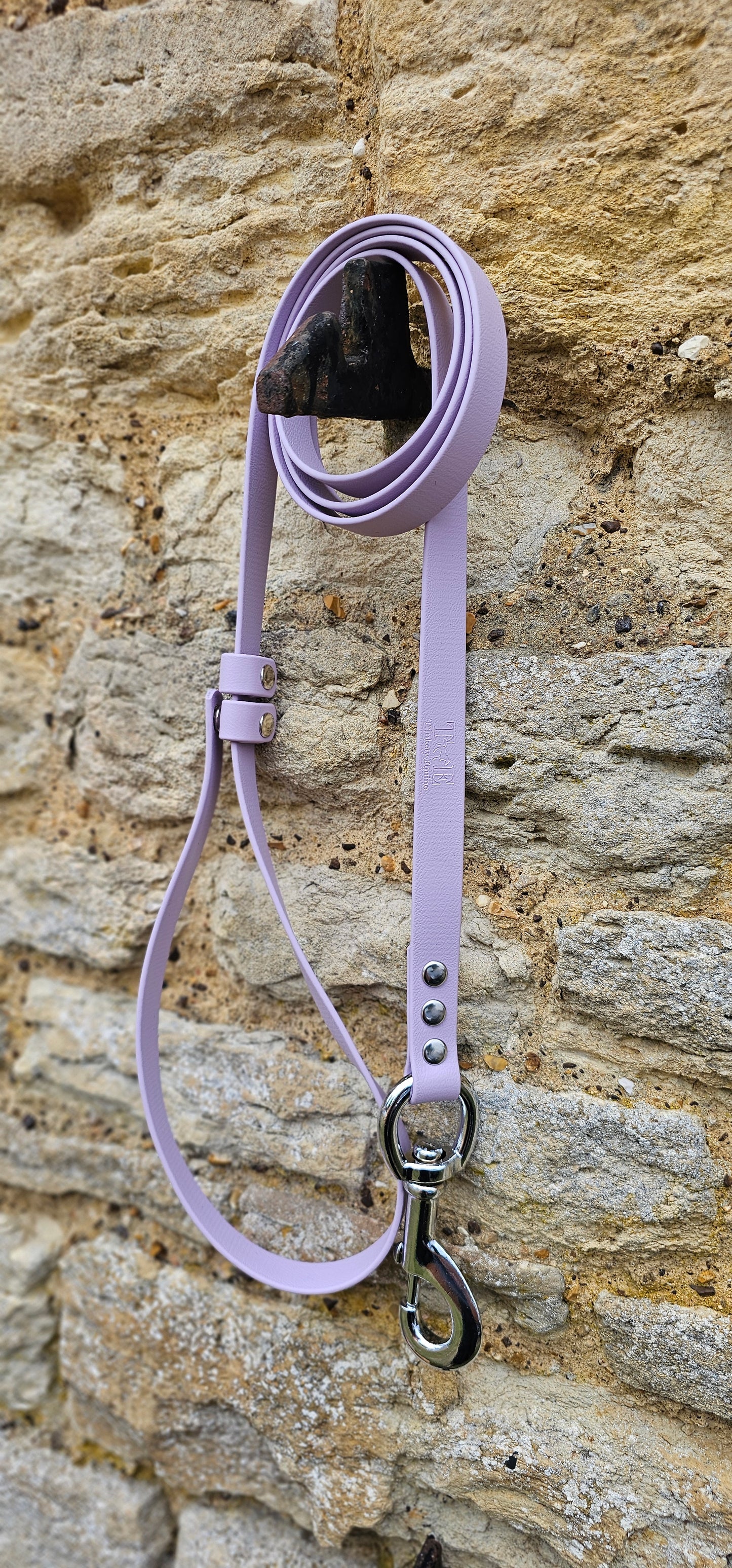 Lilac - Waterproof BioThane® Horse break-away Lead Lines
