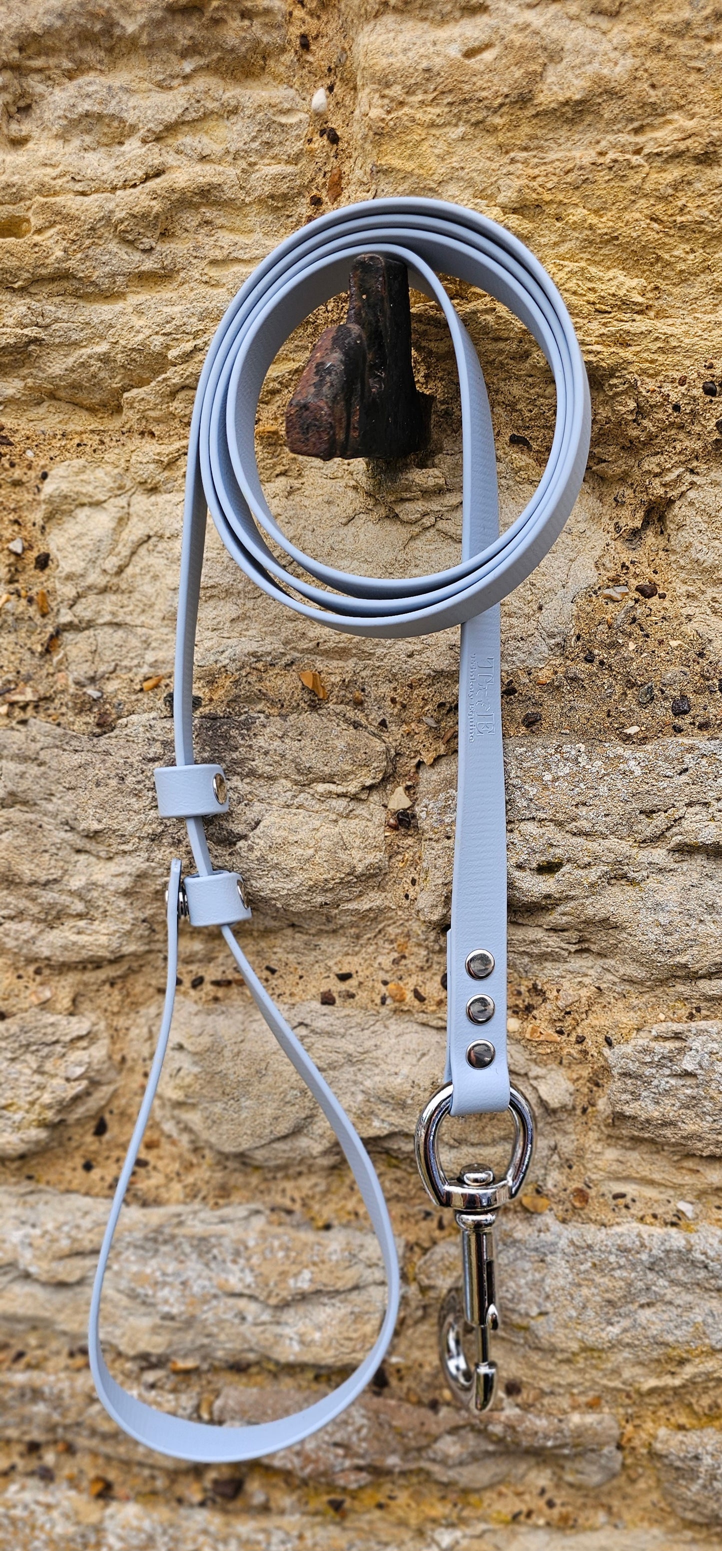 Baby Blue - Waterproof BioThane® Horse break-away Lead Lines