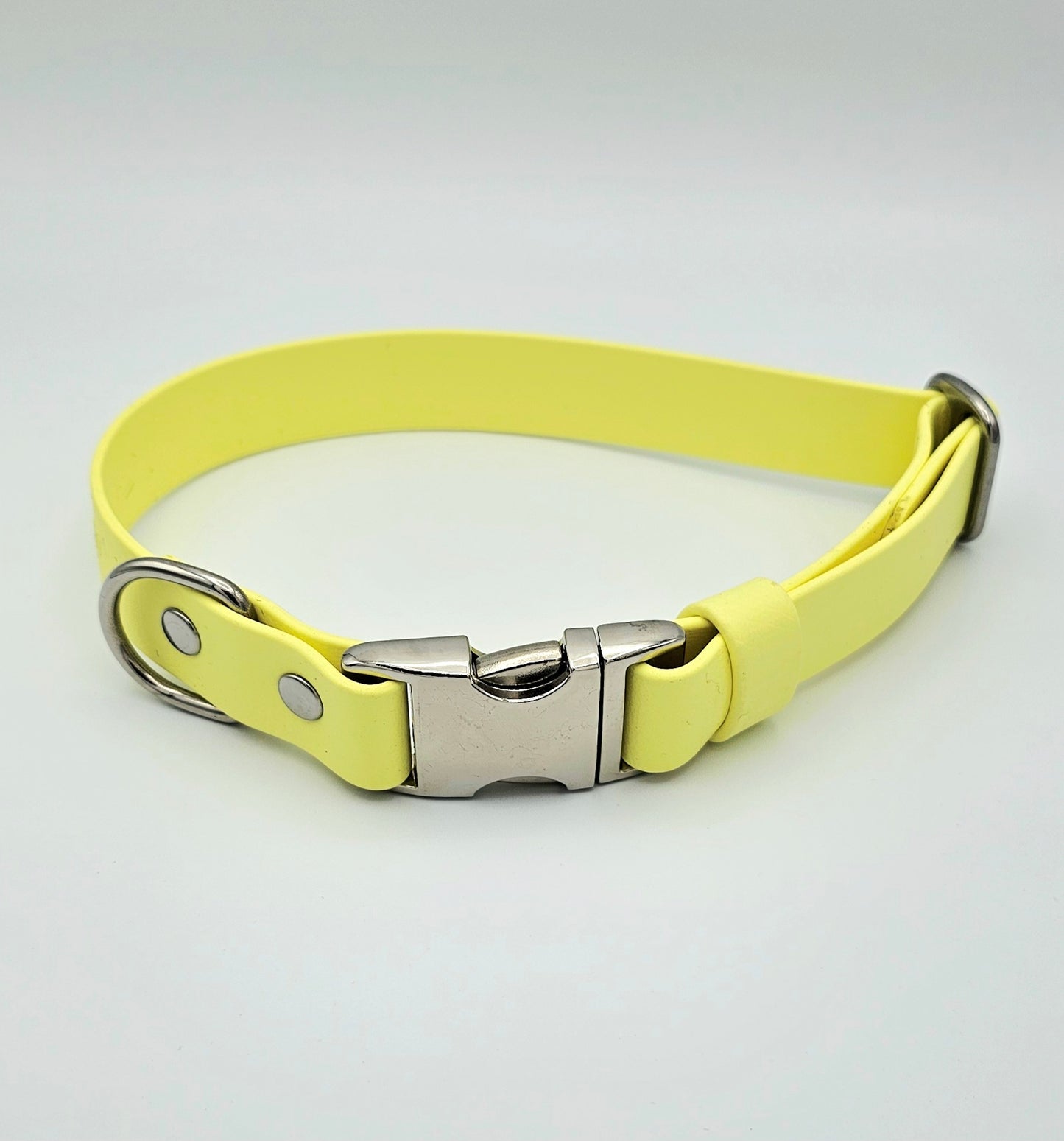 Lemon Waterproof BioThane® Quick Release Dog Collar