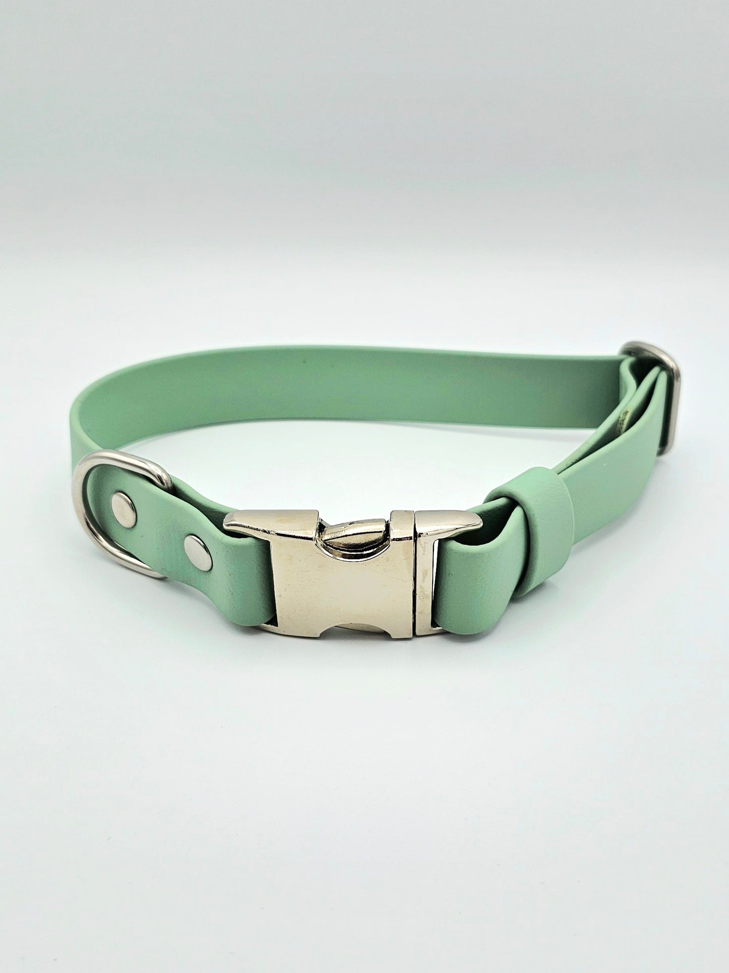 Sage Waterproof BioThane® Quick Release Dog Collar