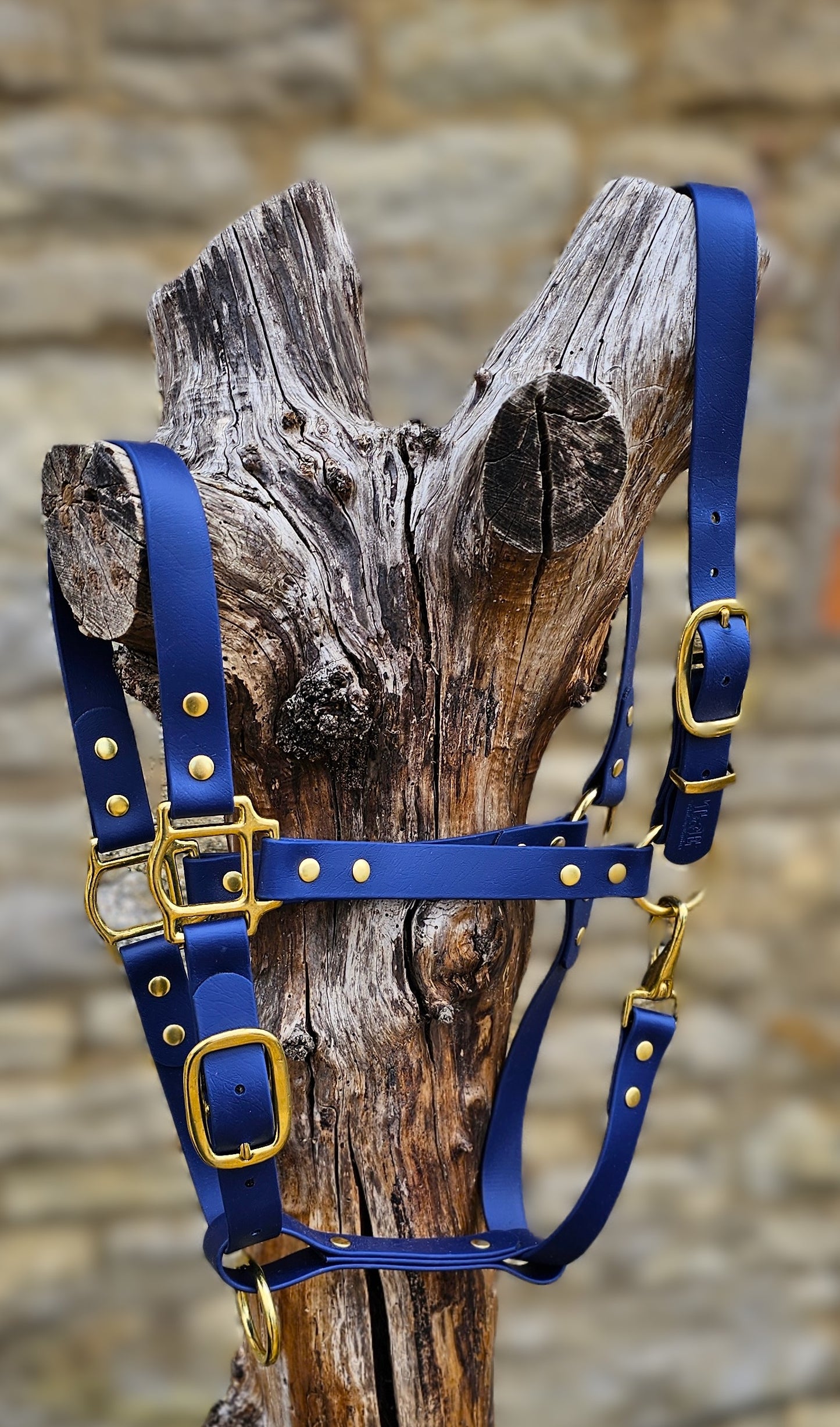 Navy - Waterproof BioThane® Horse Halters / Head Collars