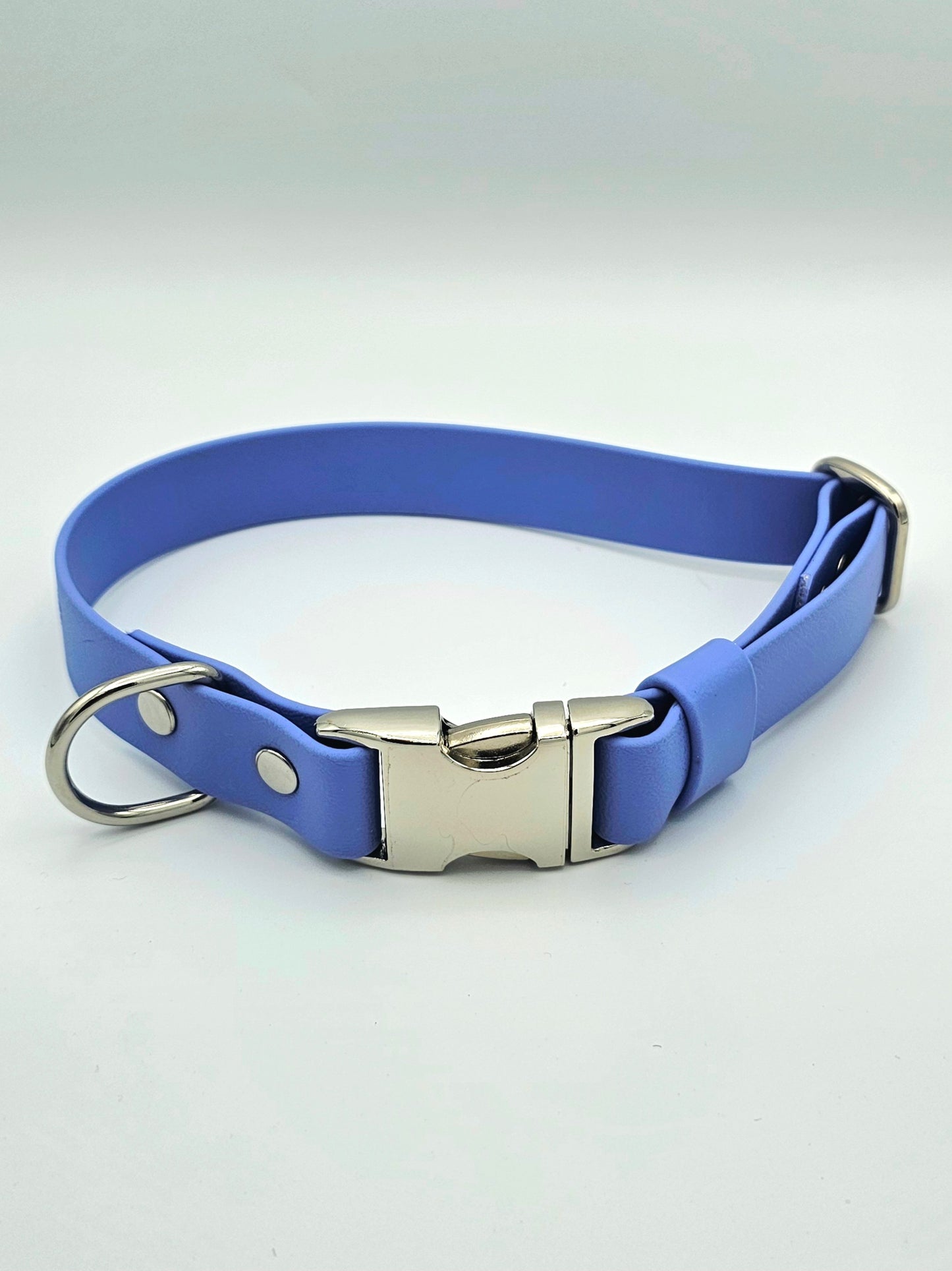 Periwinkle Waterproof BioThane® Quick Release Dog Collar