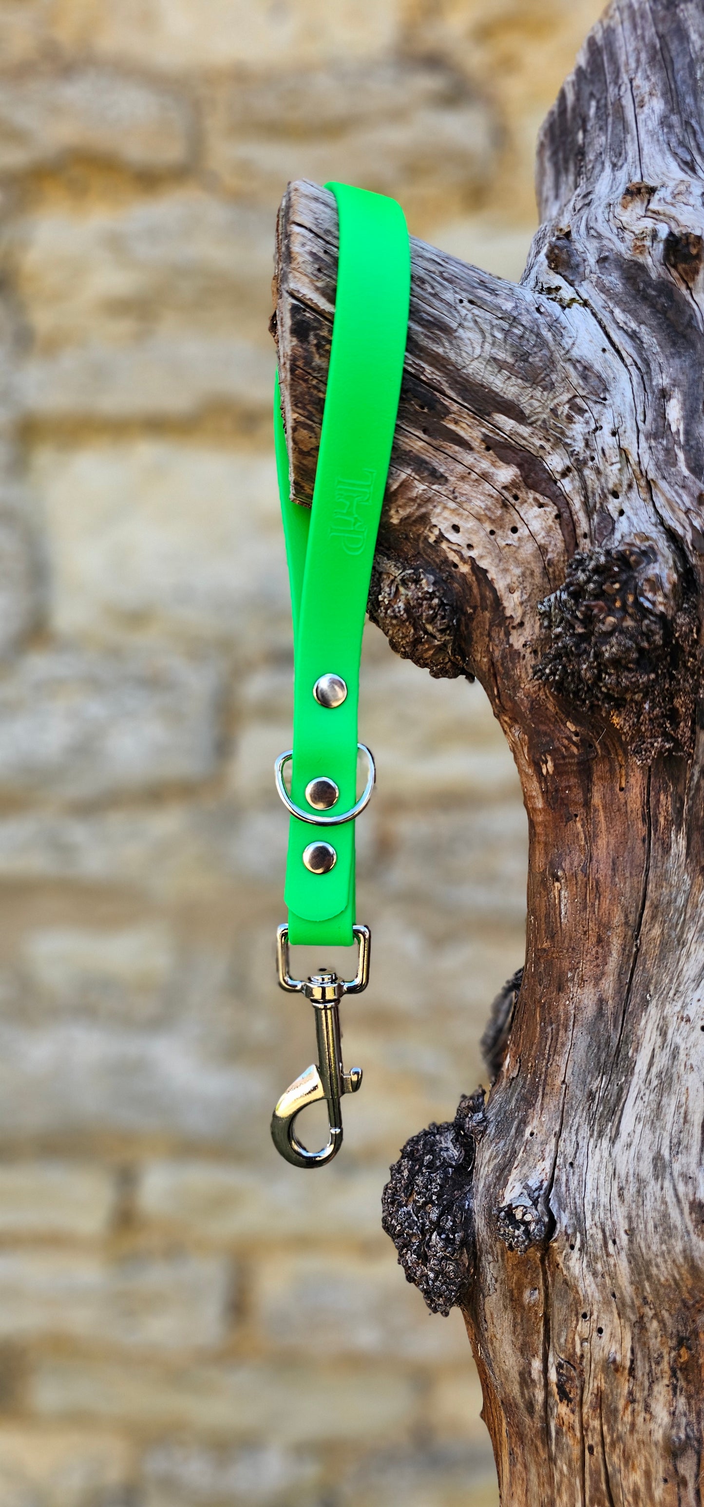 Neon Green - Waterproof BioThane® Traffic Handle – Dog Traffic Leash