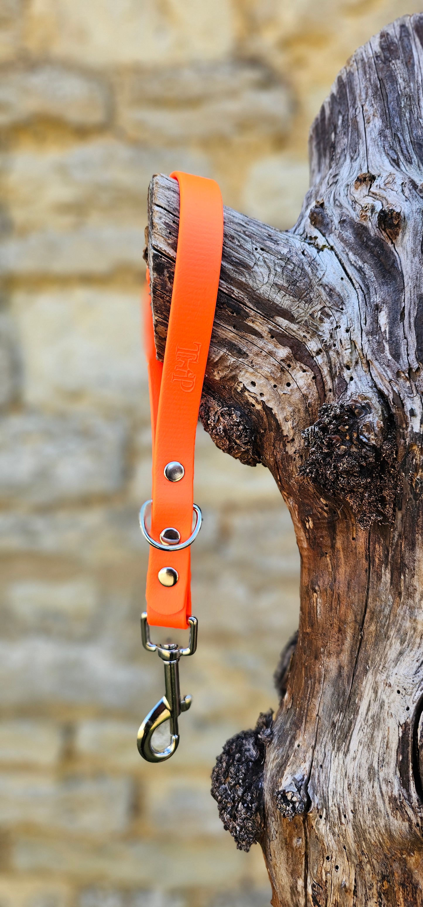Neon Orange - Waterproof BioThane® Traffic Handle – Dog Traffic Leash